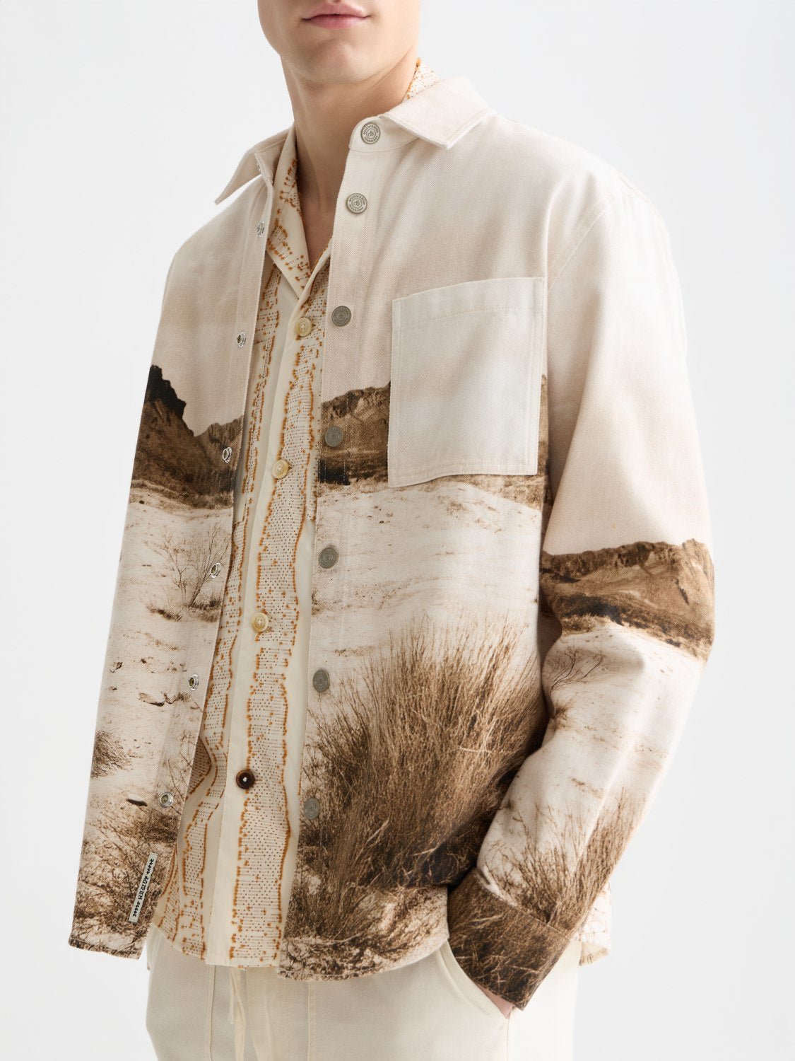 Scenery Overshirt - Scotch & Soda South Africa