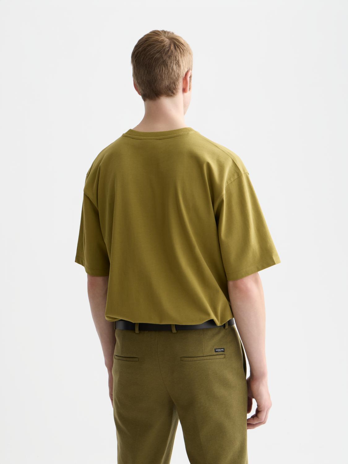 Seasonal Core 3 Crosses Chest Pocket Loose-Fit T-Shirt - Scotch & Soda South Africa