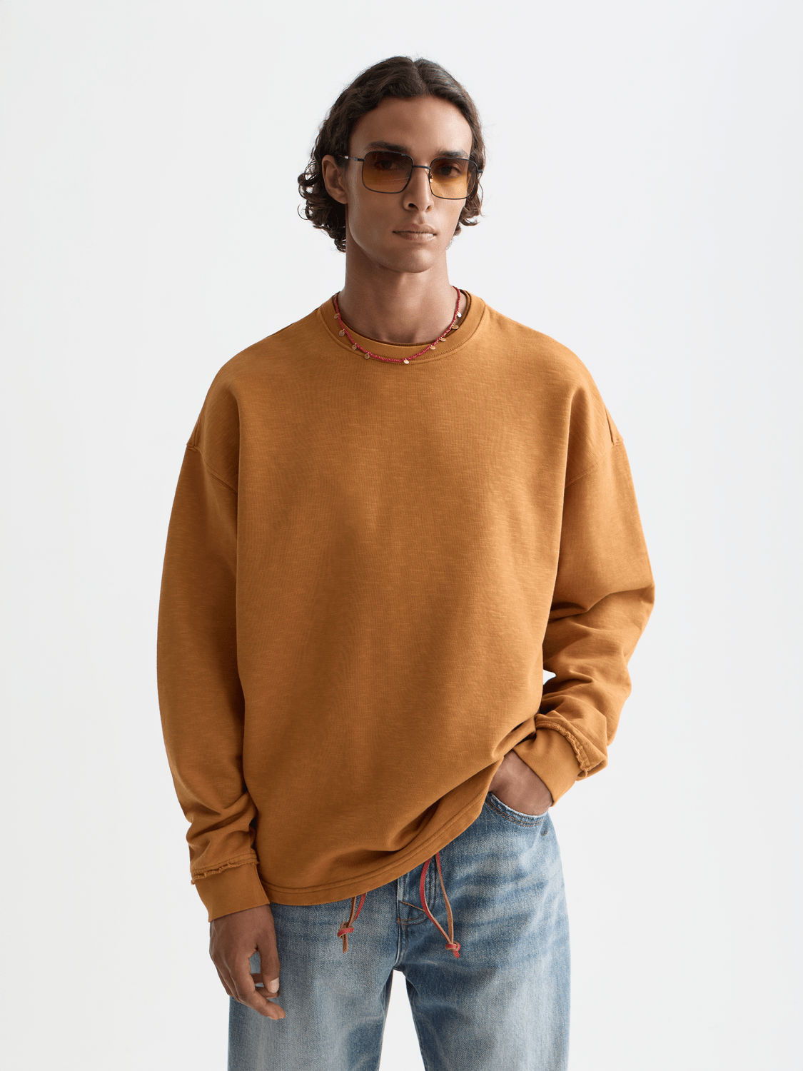 Seasonal Core 3 Crosses Program Loose-Fit Sweatshirt - Scotch & Soda South Africa