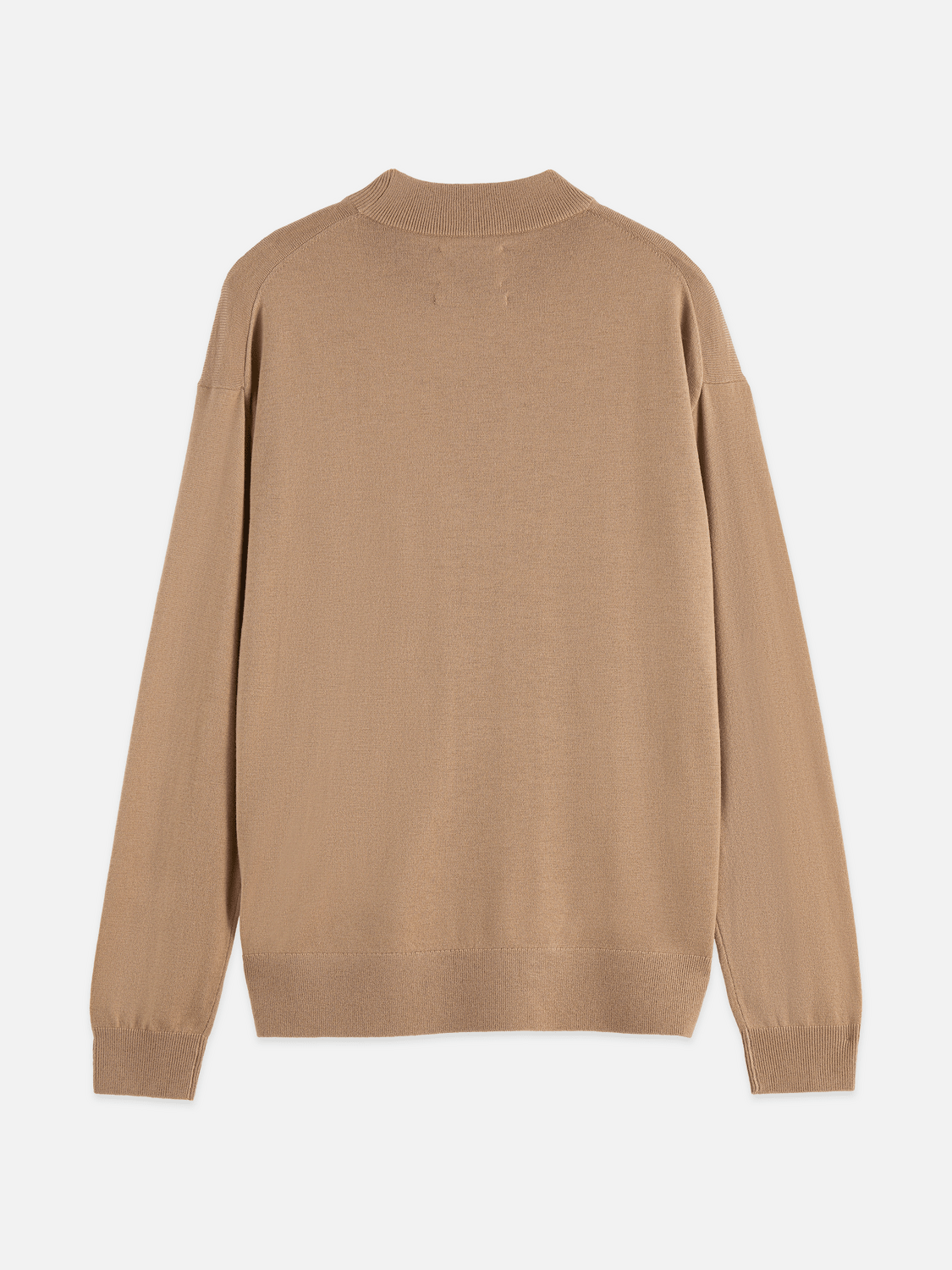 Seasonal Core Dropped Shoulder Mock Neck - Scotch & Soda South Africa