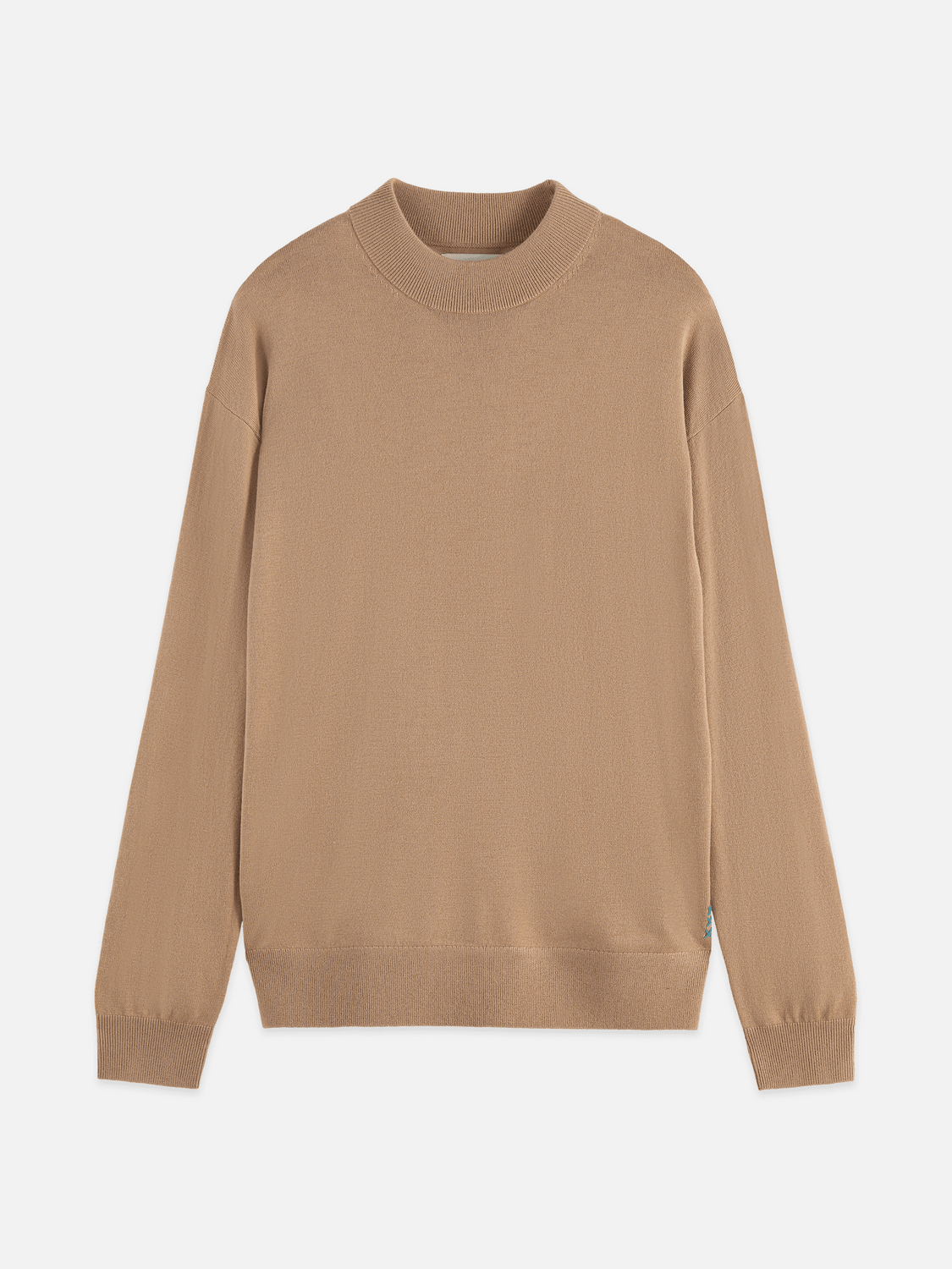 Seasonal Core Dropped Shoulder Mock Neck - Scotch & Soda South Africa