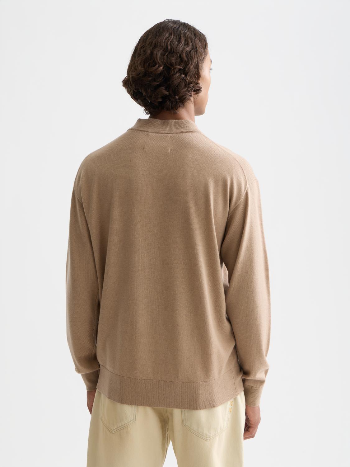 Seasonal Core Dropped Shoulder Mock Neck - Scotch & Soda South Africa