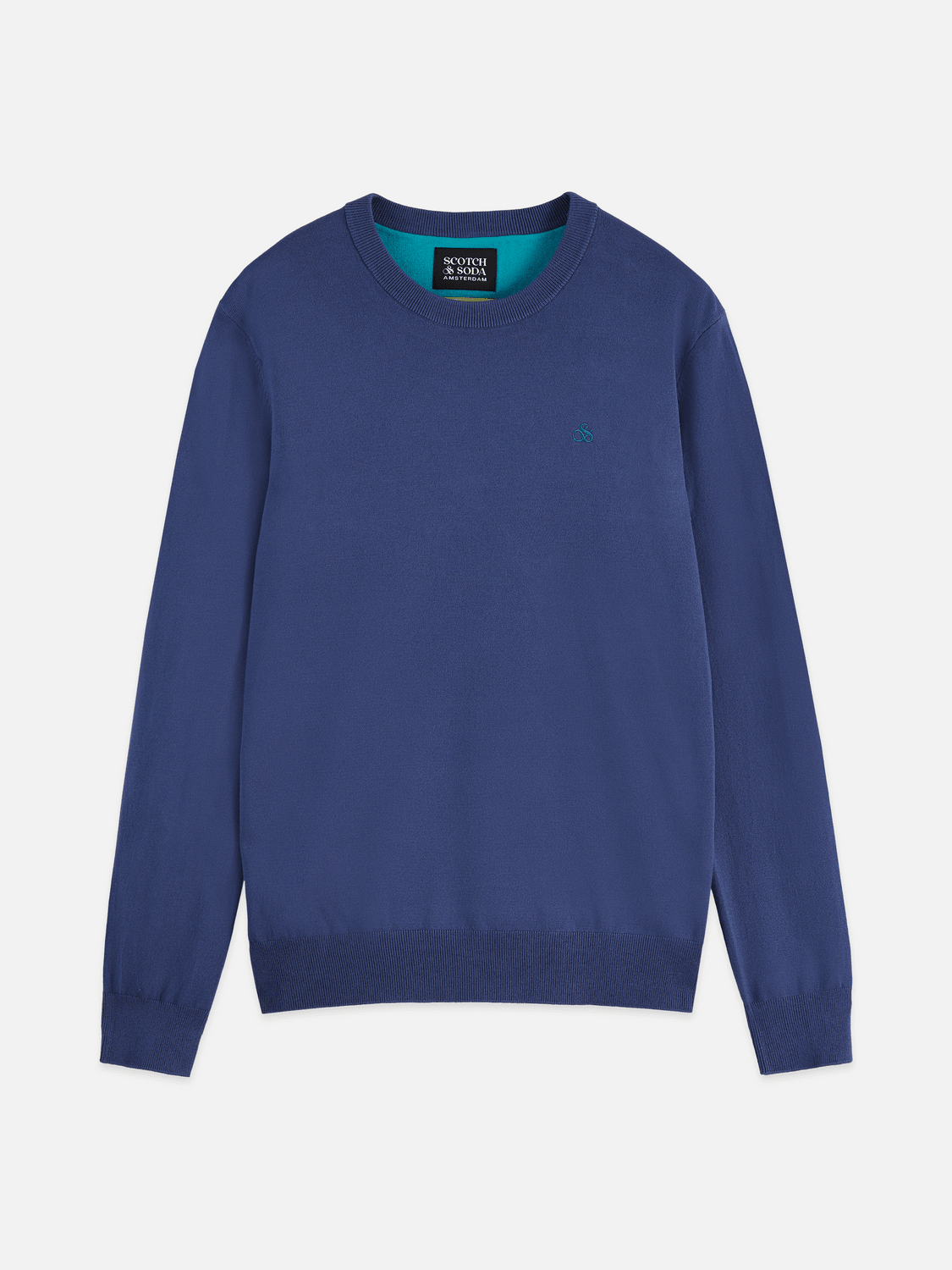 Seasonal Core Ecovero Pullover - Scotch & Soda South Africa