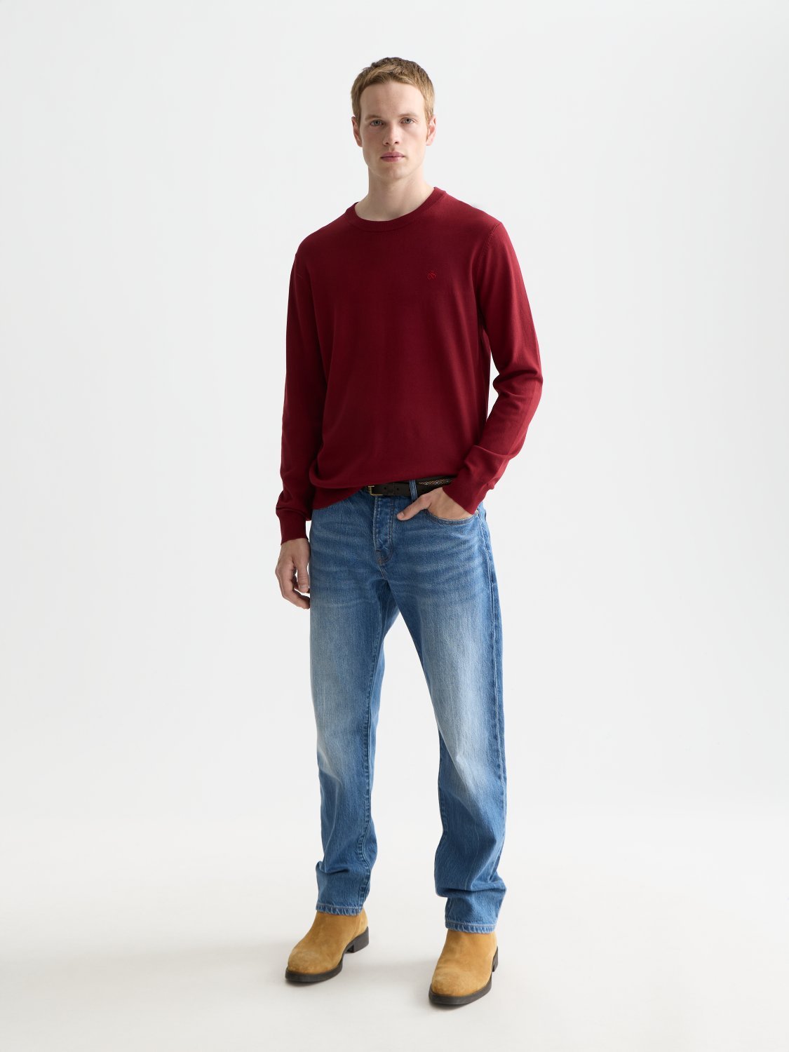 Seasonal Core Ecovero Pullover - Scotch & Soda South Africa