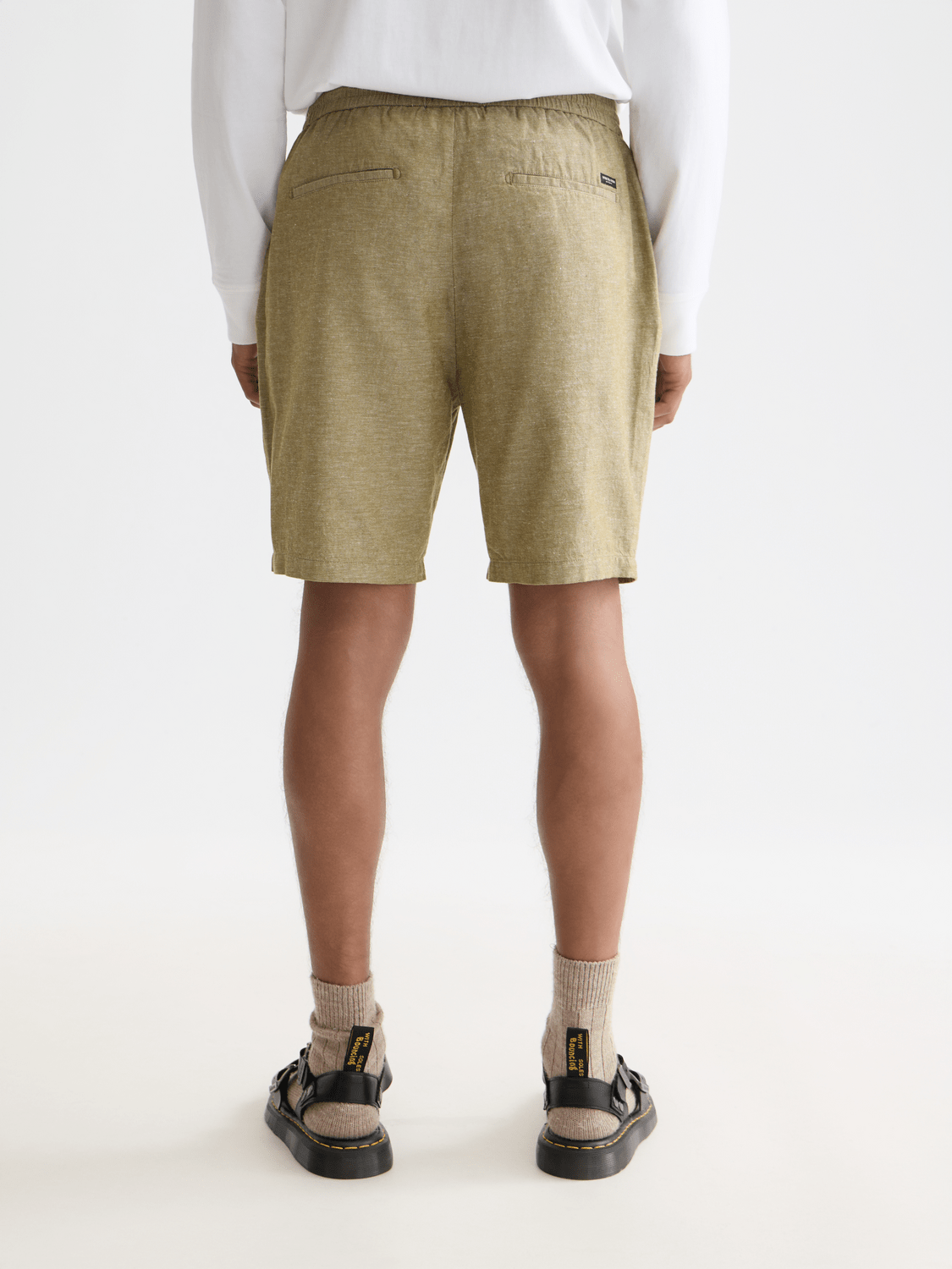 Seasonal Core Fave Cotton Linen Regular-Fit Chino Shorts - Scotch & Soda South Africa