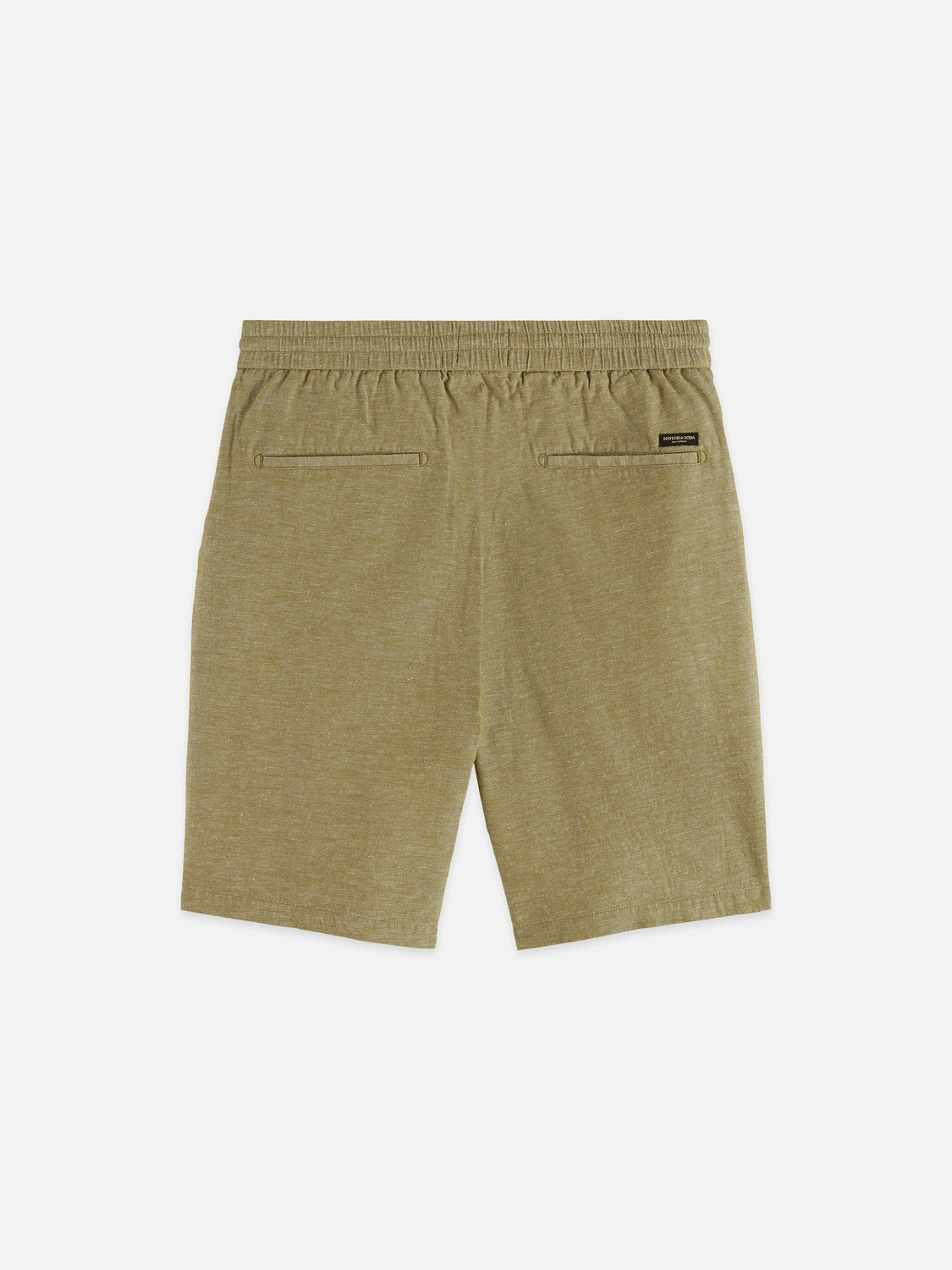 Seasonal Core Fave Cotton Linen Regular-Fit Chino Shorts - Scotch & Soda South Africa