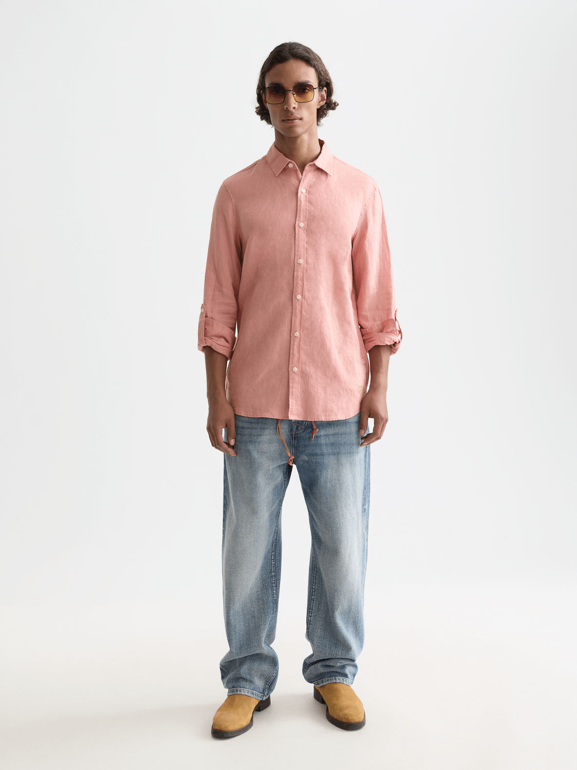 Seasonal Core Linen Regular-Fit Shirt - Scotch & Soda South Africa