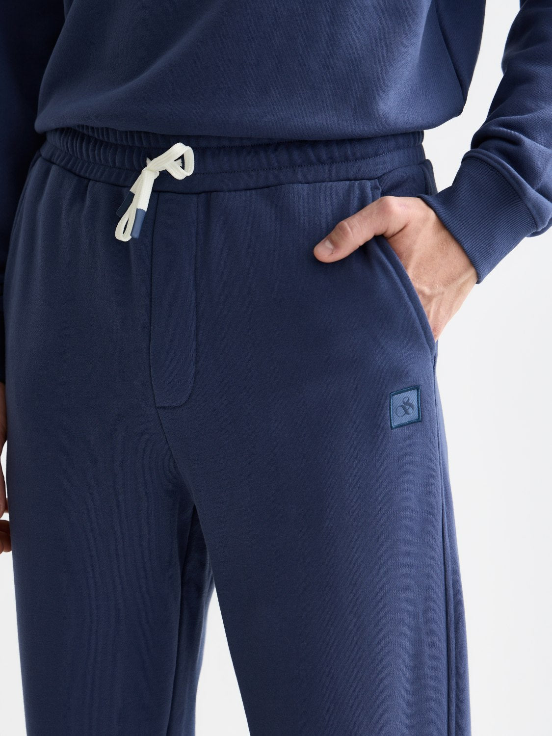 Seasonal Core Logo Badge Regular-Fit Sweatpants - Scotch & Soda South Africa
