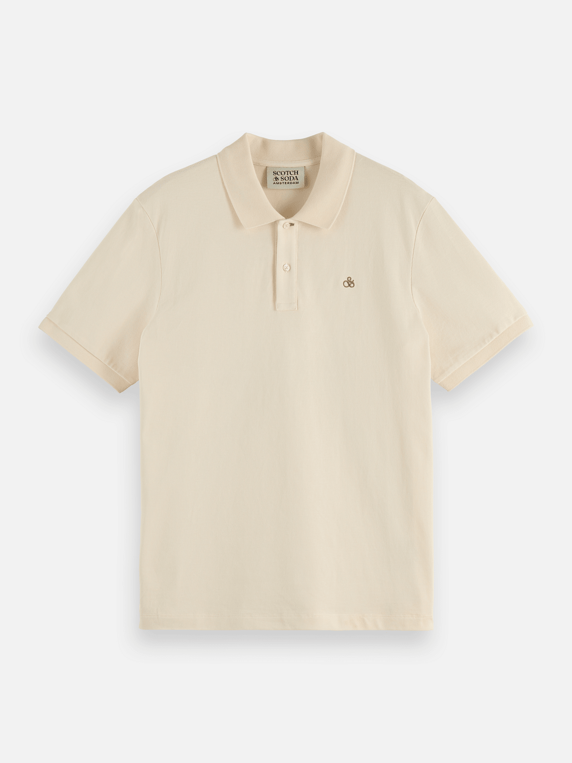 Seasonal Core Pique Chest Logo Polo - Scotch & Soda South Africa