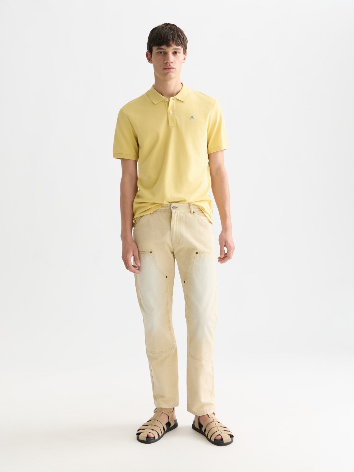 Seasonal Core Pique Chest Logo Polo - Scotch & Soda South Africa