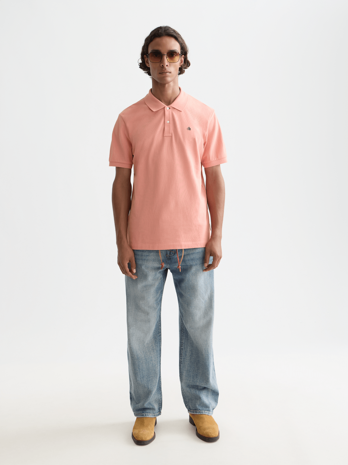 Seasonal Core Pique Chest Logo Polo - Scotch & Soda South Africa