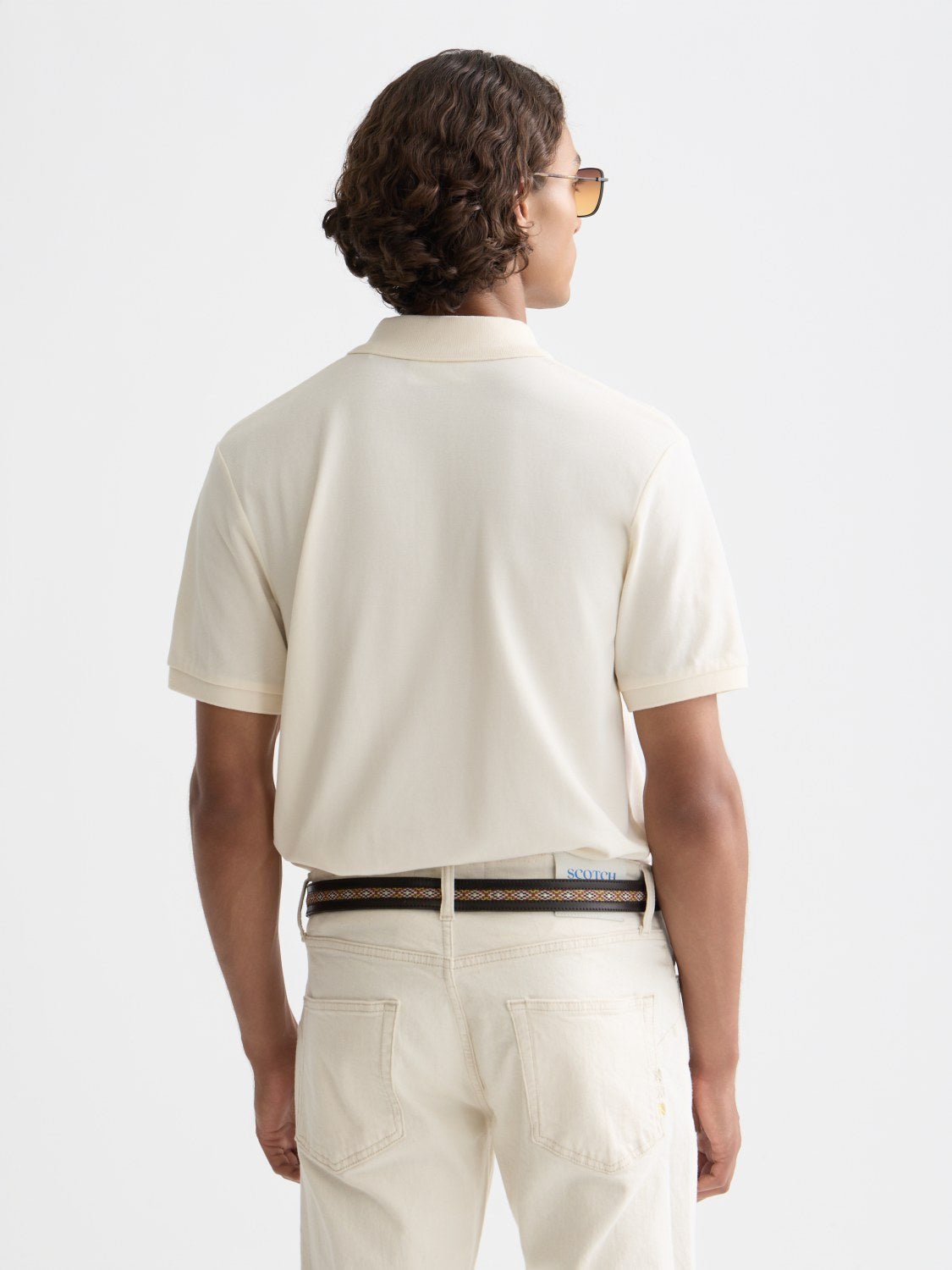 Seasonal Core Pique Chest Logo Polo - Scotch & Soda South Africa