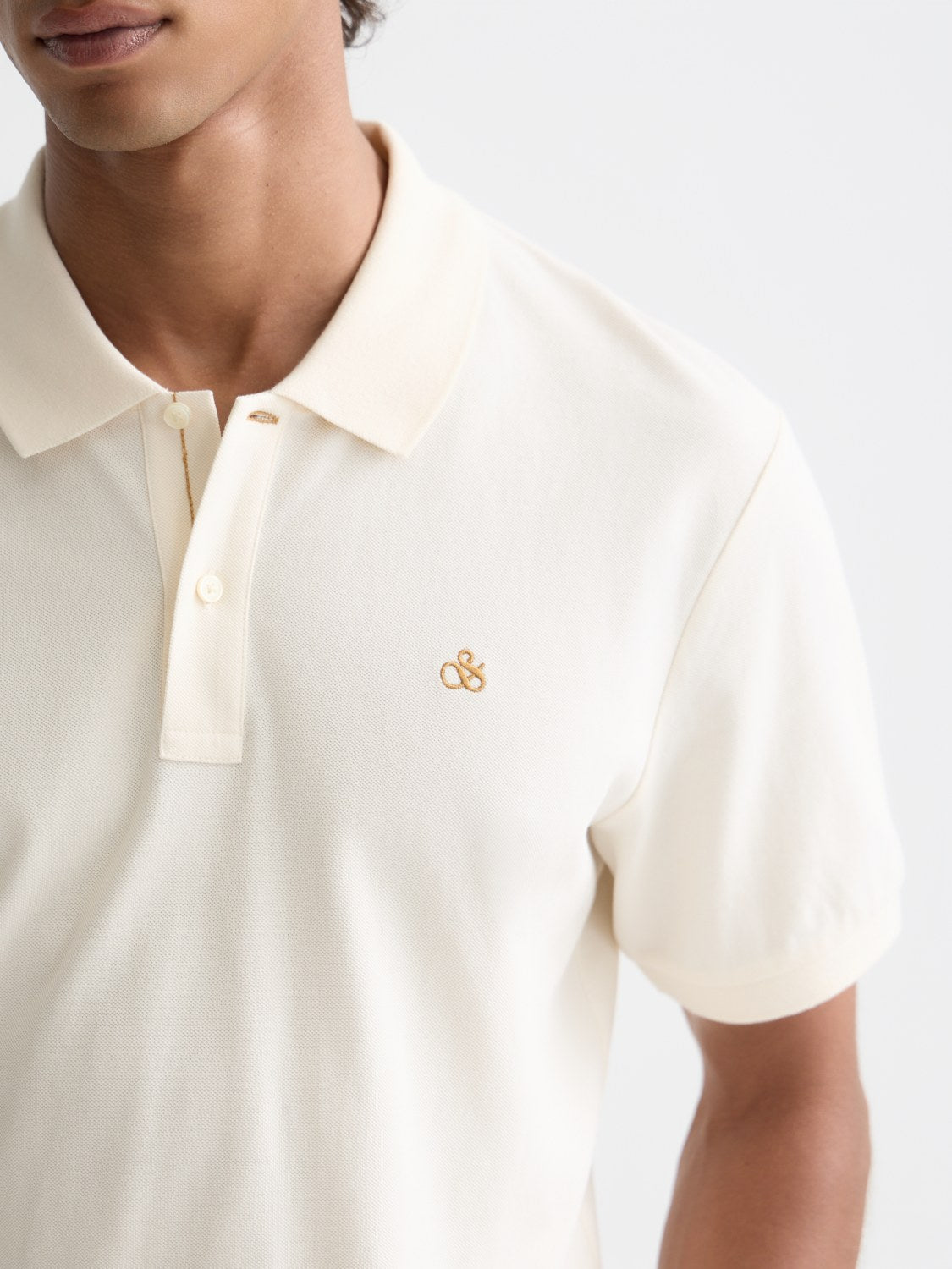 Seasonal Core Pique Chest Logo Polo - Scotch & Soda South Africa