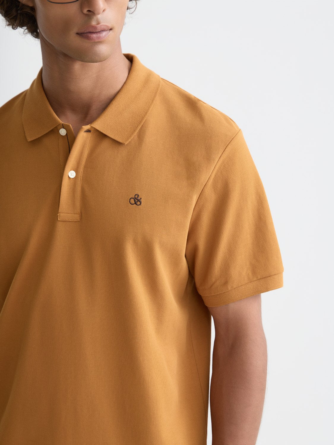 Seasonal Core Pique Chest Logo Polo - Scotch & Soda South Africa