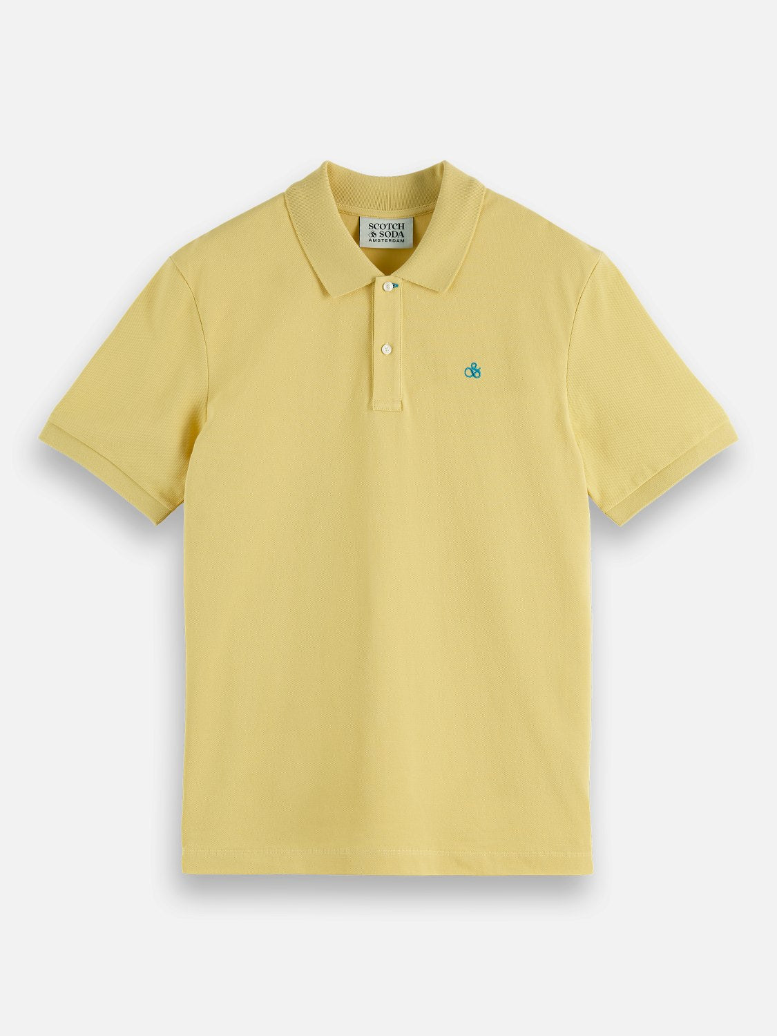 Seasonal Core Pique Chest Logo Polo - Scotch & Soda South Africa