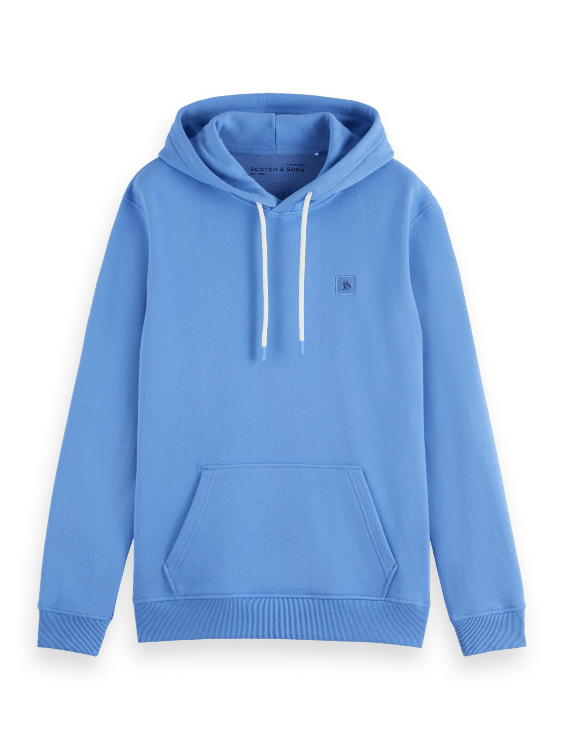 Seasonal Core - Regular-Fit Logo Badge Hoodie - Scotch & Soda South Africa