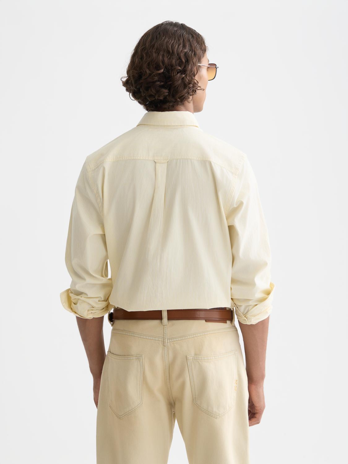 Seasonal Core Striped Oxford Regular-Fit Shirt - Scotch & Soda South Africa