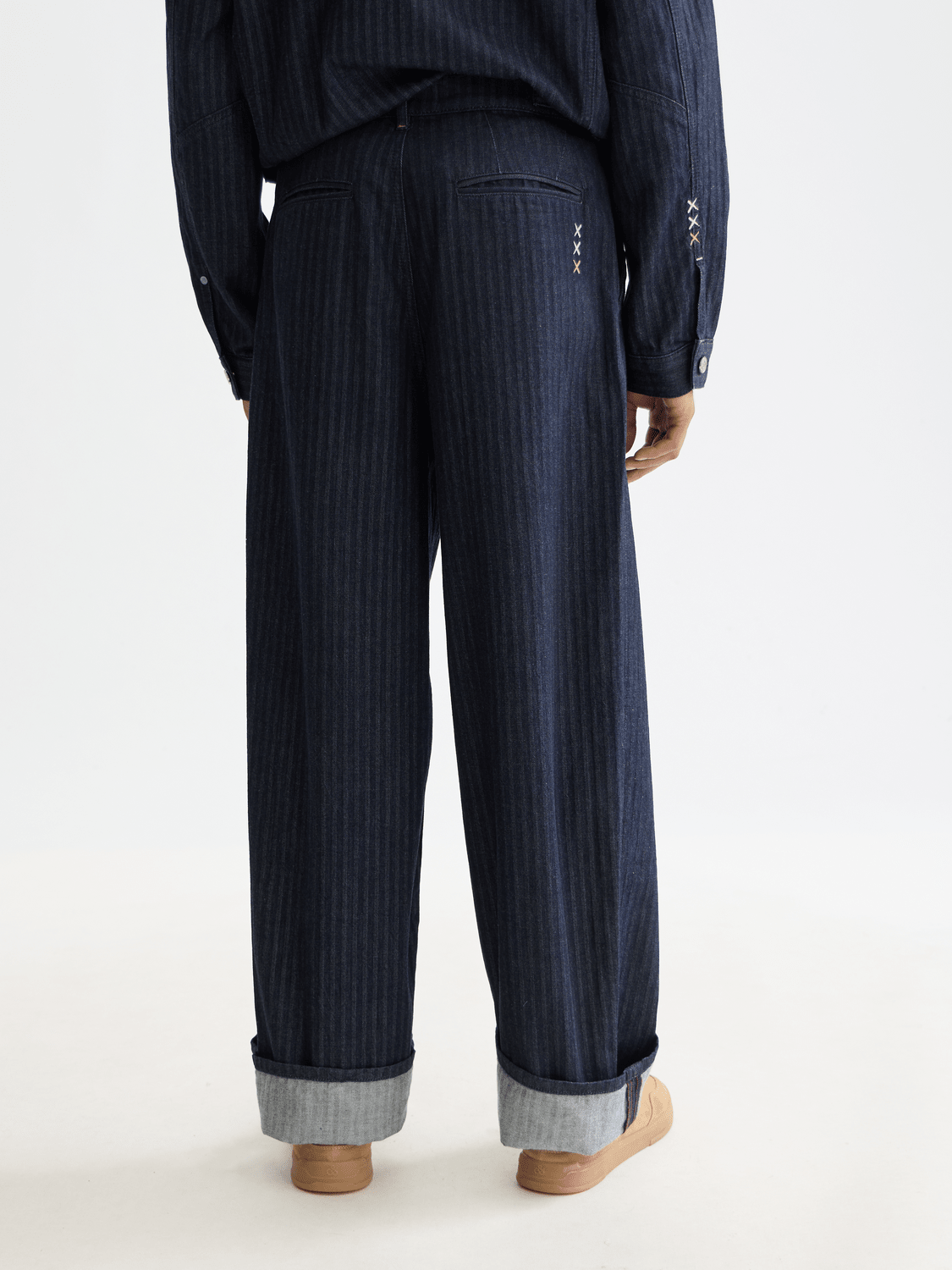 Seasonal Loose Fit Denim Chino - Scotch & Soda South Africa