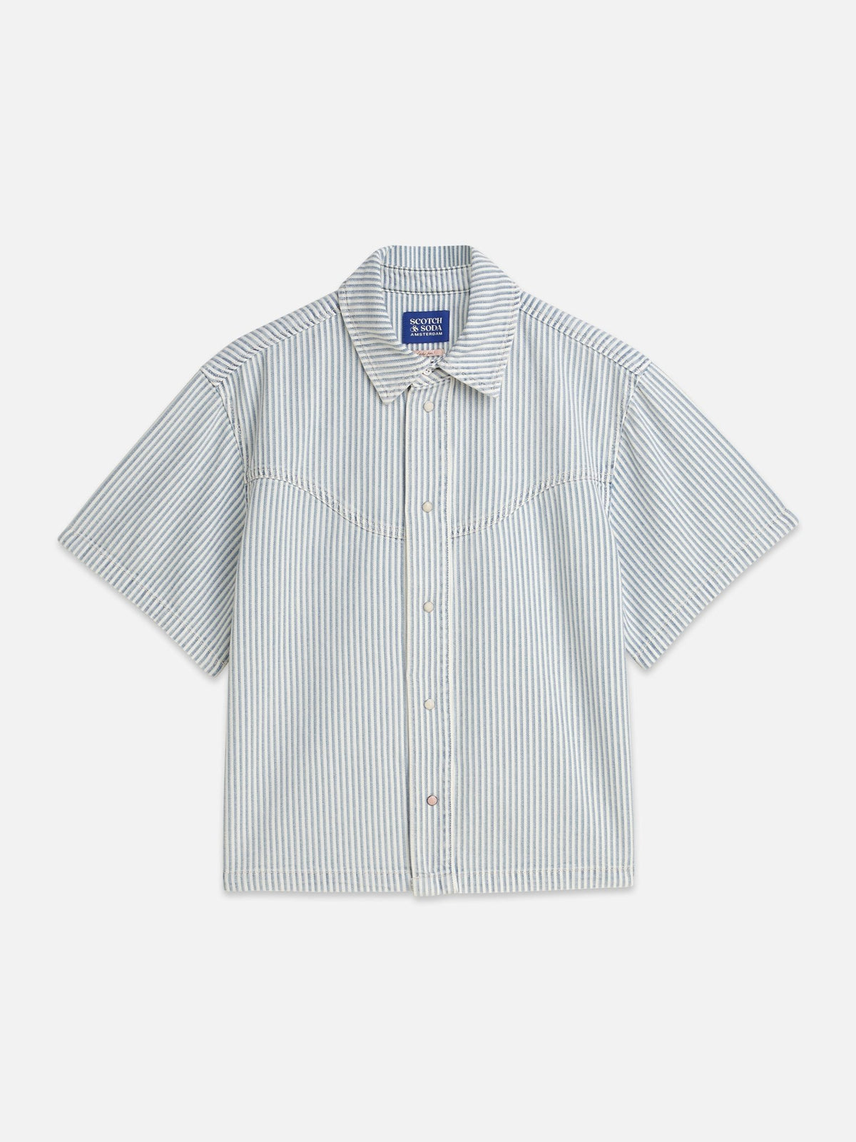 Short Sleeve Denim Shirt - Scotch & Soda South Africa
