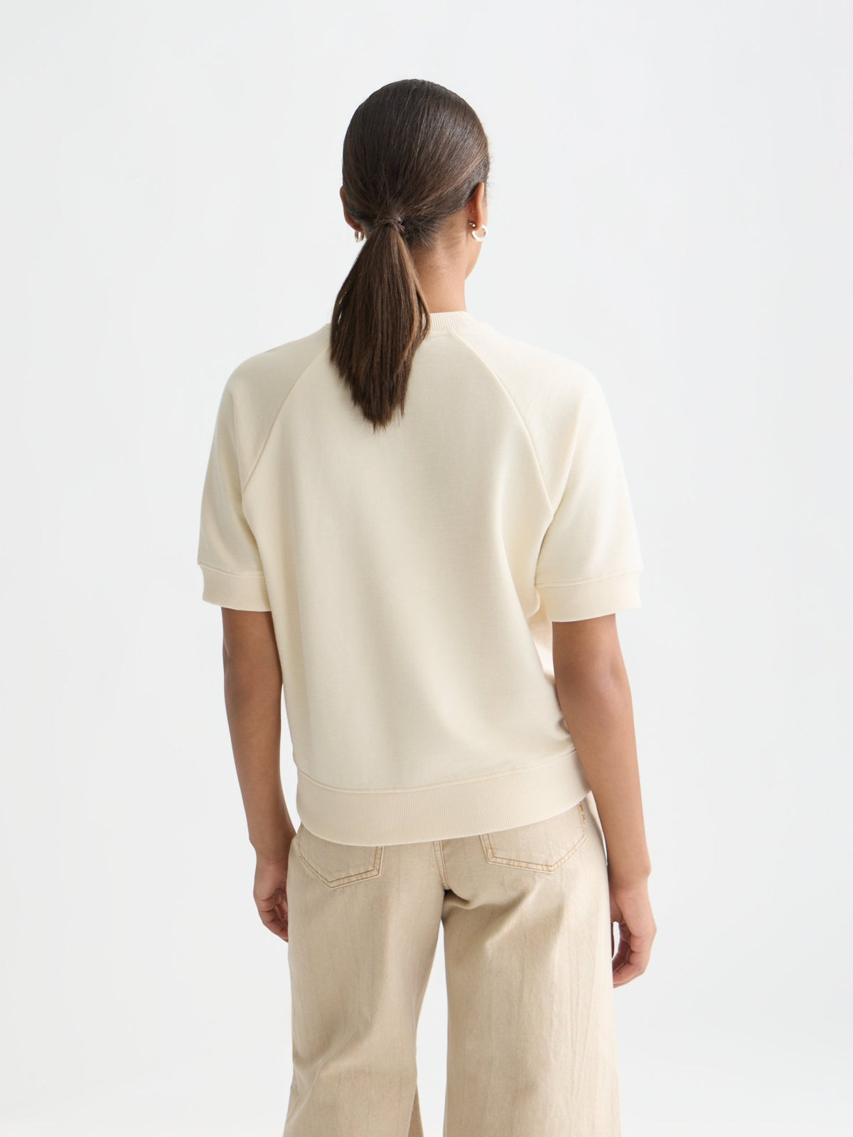 Shortsleeved Artwork Sweatshirt - Scotch & Soda South Africa