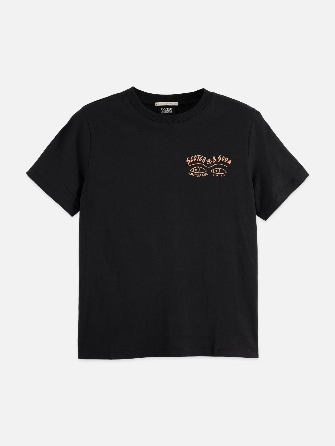 Small Chest Artwork Regular Fit T-Shirt - Scotch & Soda South Africa