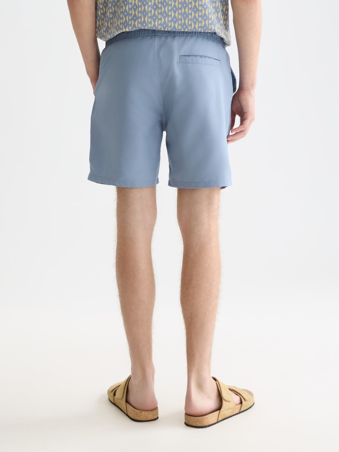 Solid Midlength Swim Shorts - Scotch & Soda South Africa