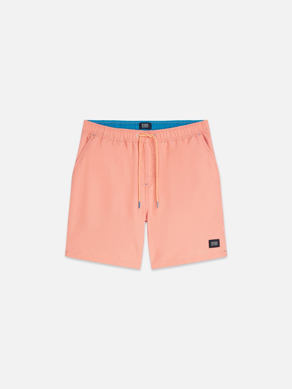 Solid Midlength Swim Shorts - Scotch & Soda South Africa
