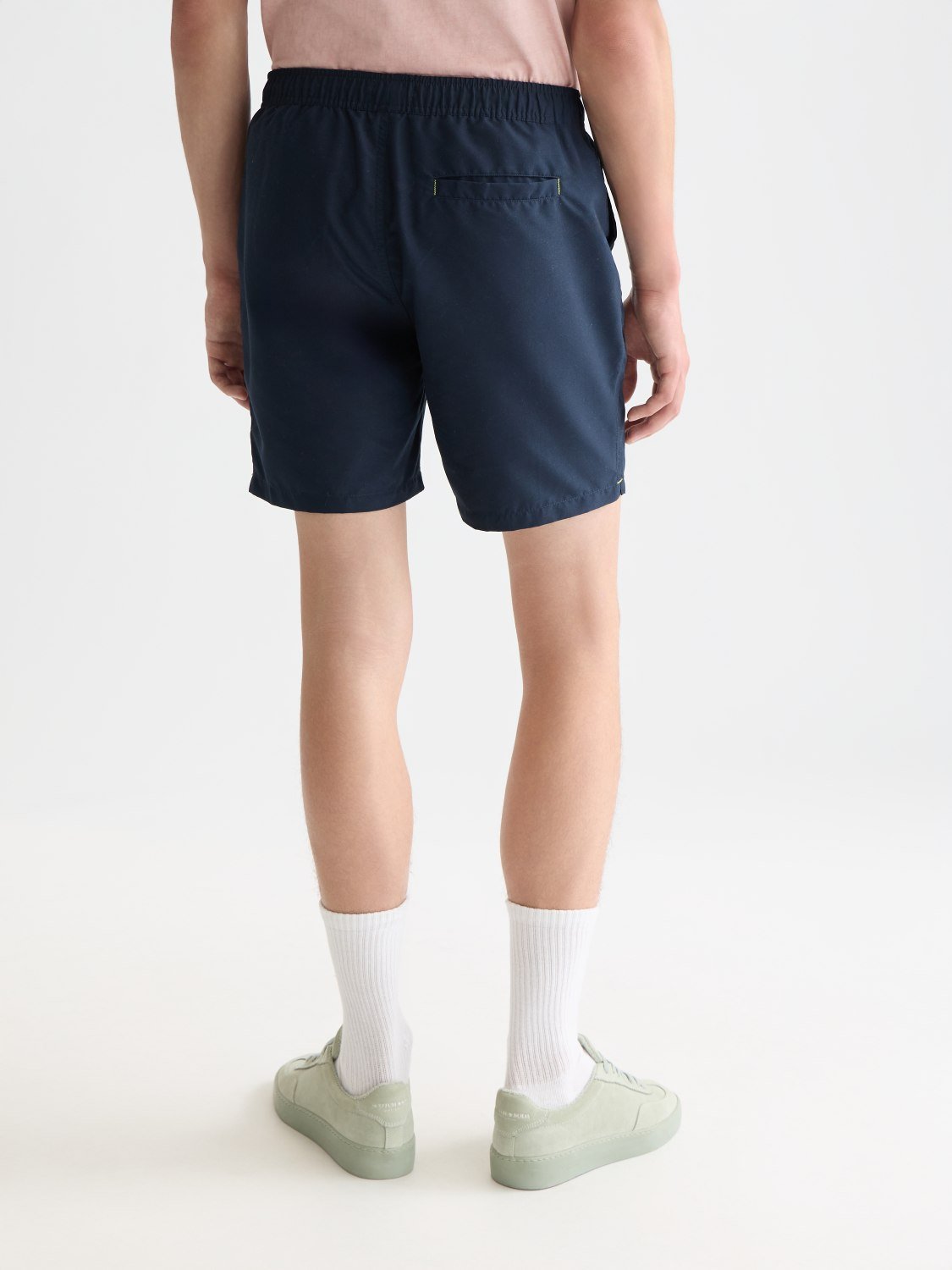 Solid Midlength Swim Shorts - Scotch & Soda South Africa