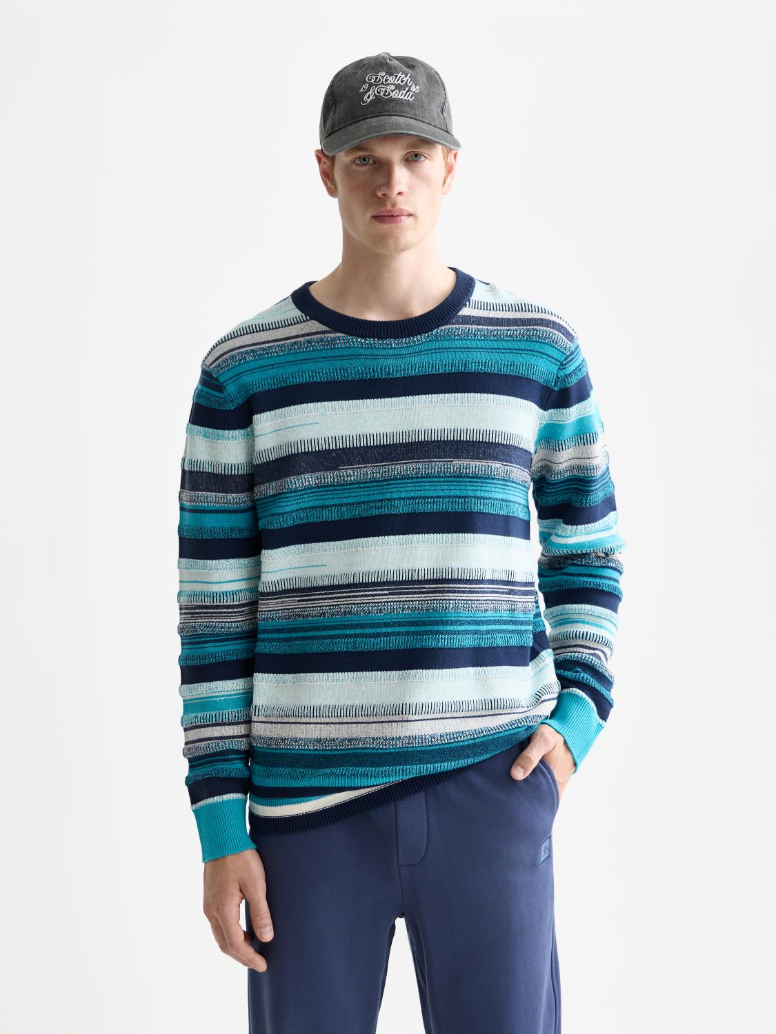 Striped Regular-Fit Pullover - Scotch & Soda South Africa