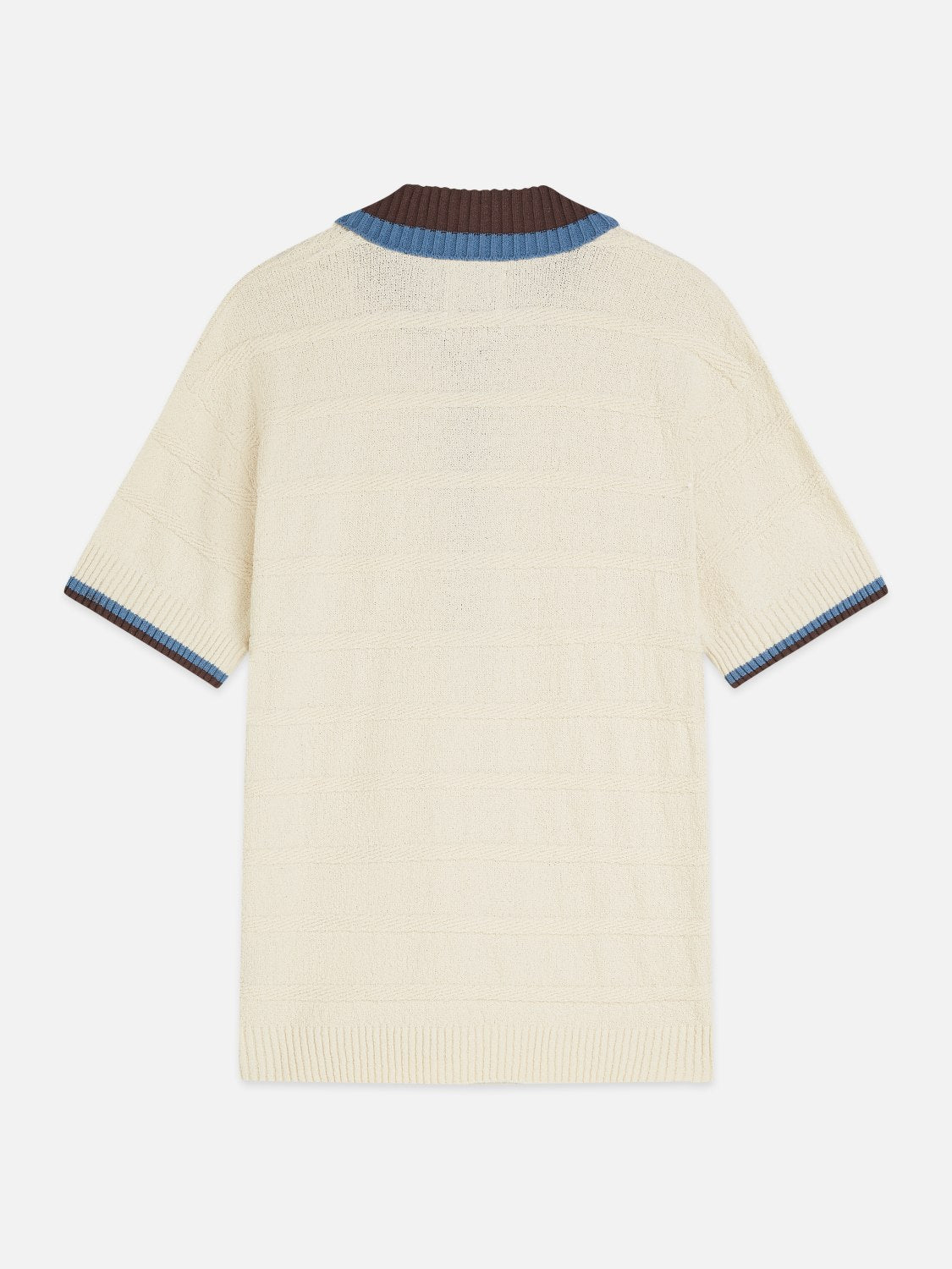 Structured Knitted Loosefit Polo - Scotch & Soda South Africa