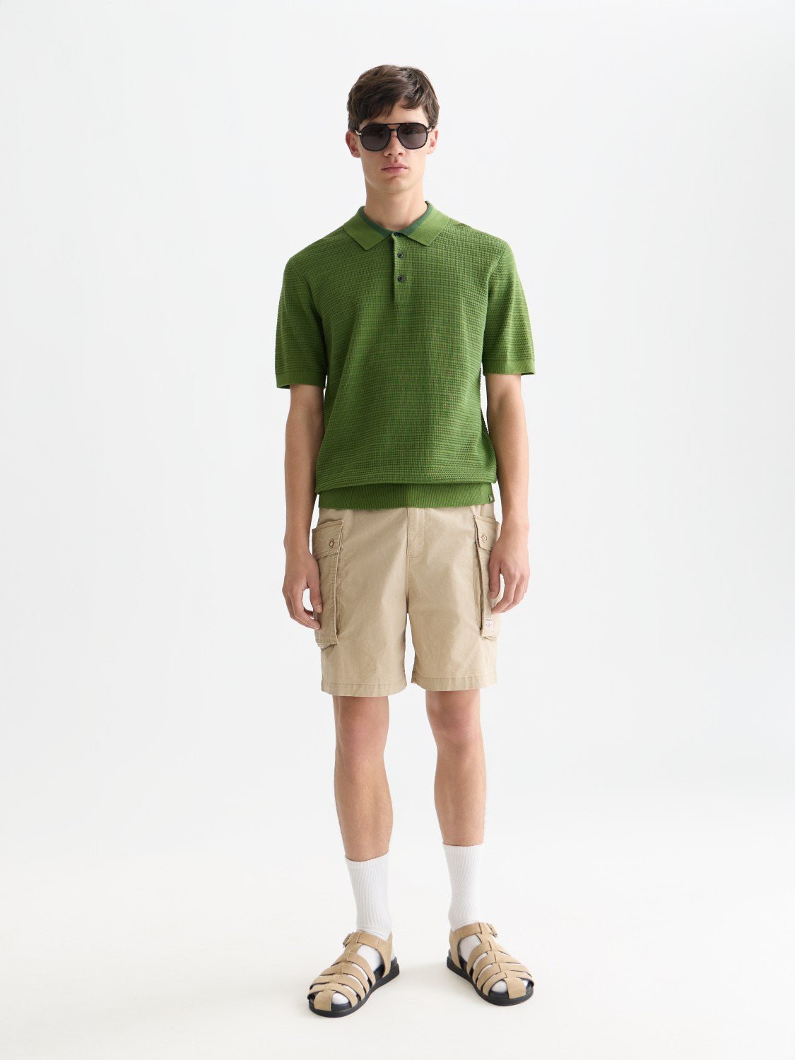 Structured Knitted Regularfit Polo - Scotch & Soda South Africa