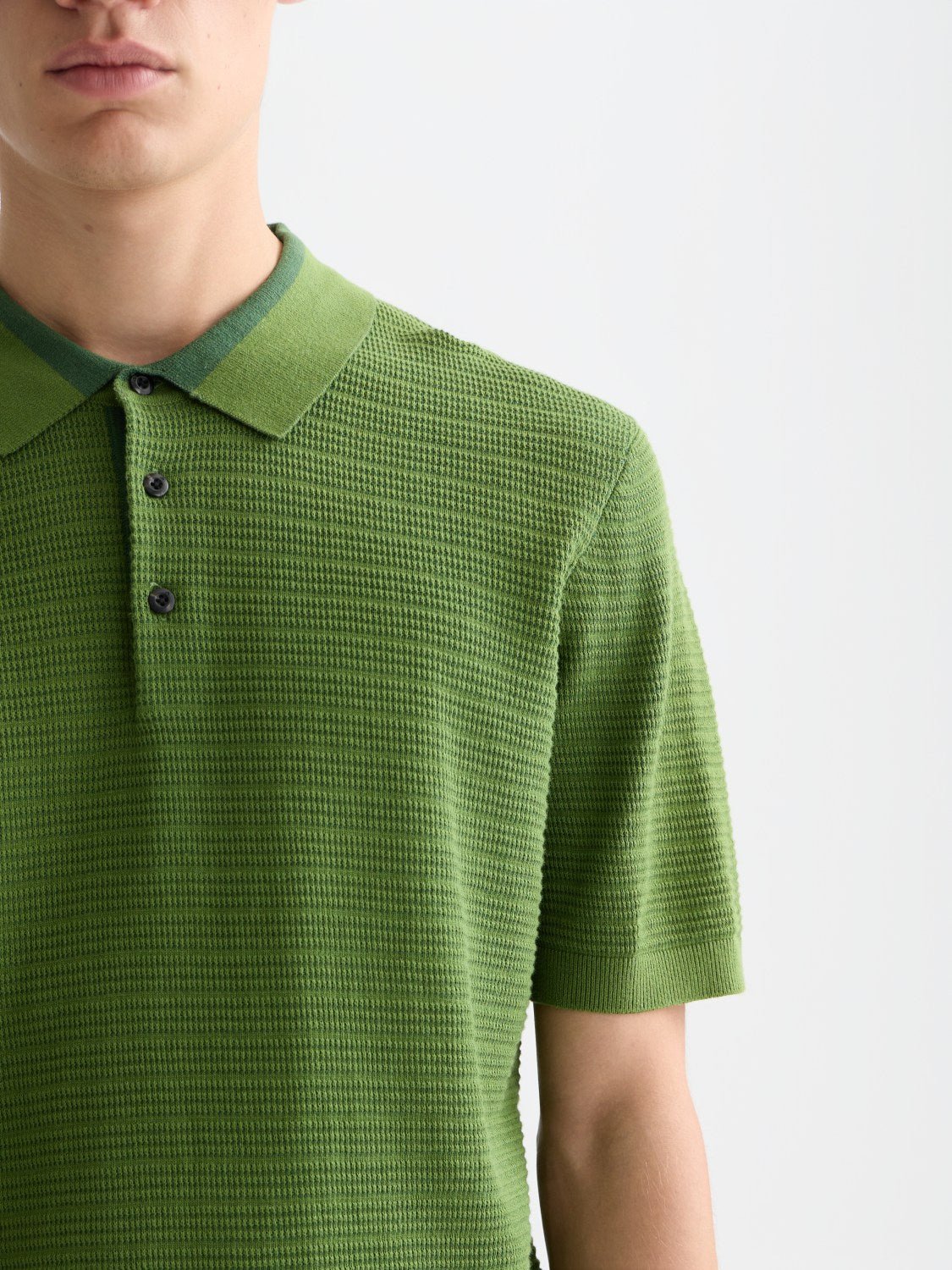 Structured Knitted Regularfit Polo - Scotch & Soda South Africa
