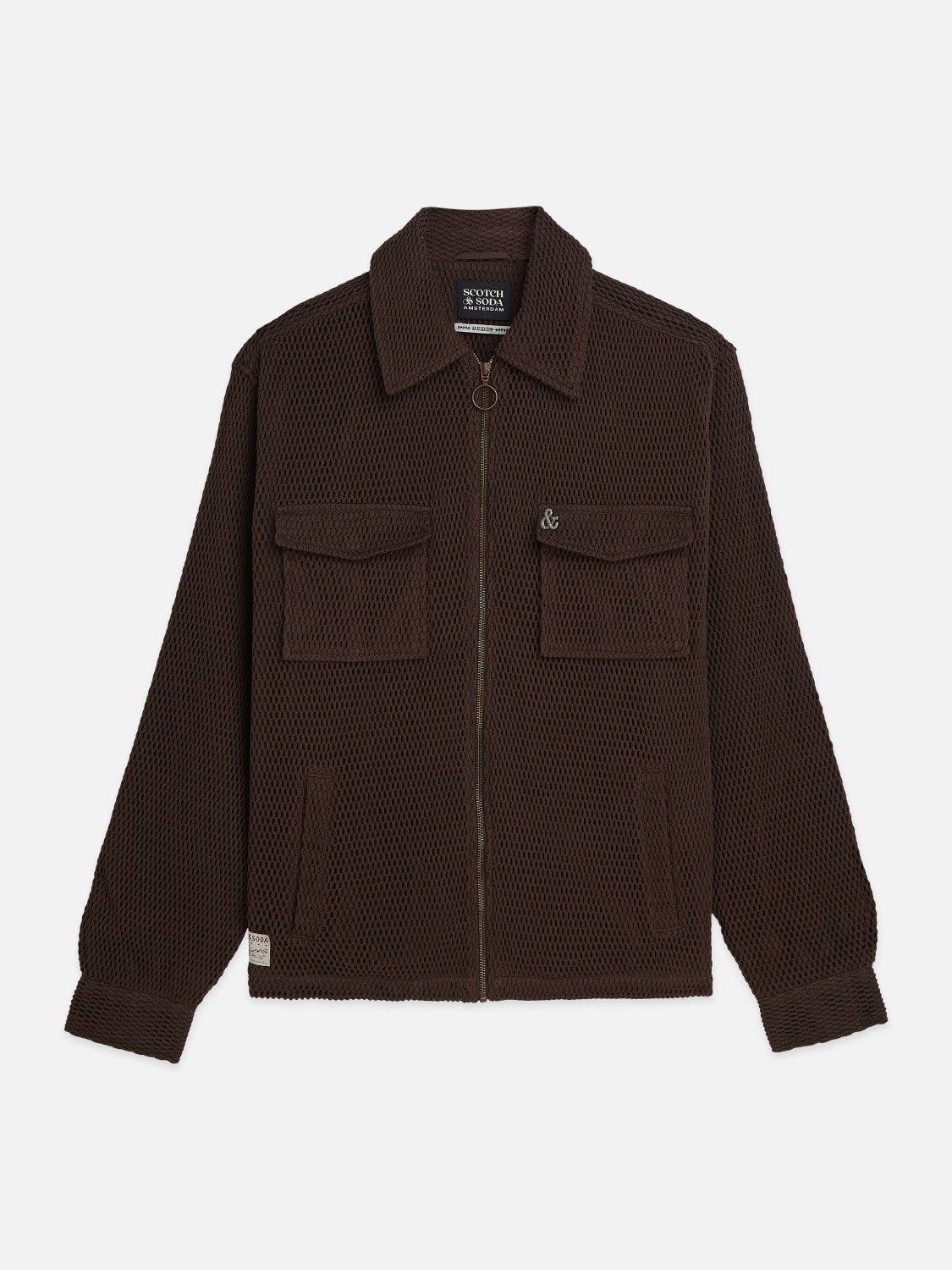 Structured Overshirt - Scotch & Soda South Africa