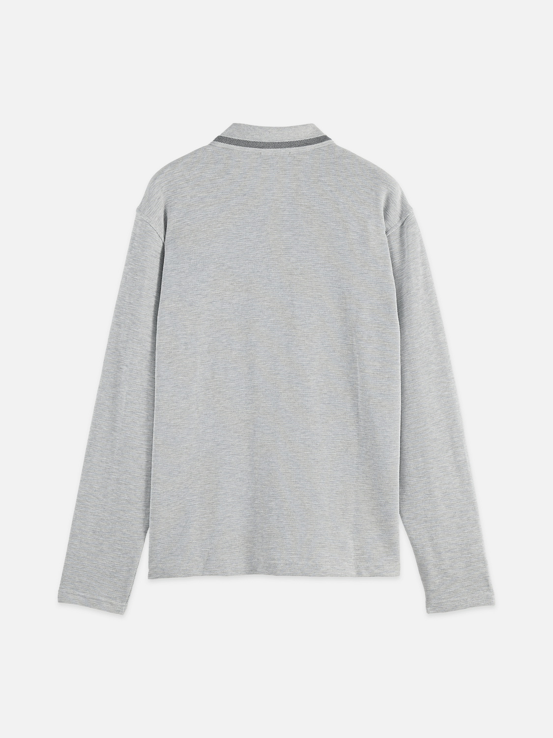 Structured Relaxed-Fit Long-Sleeved Polo - Scotch & Soda South Africa