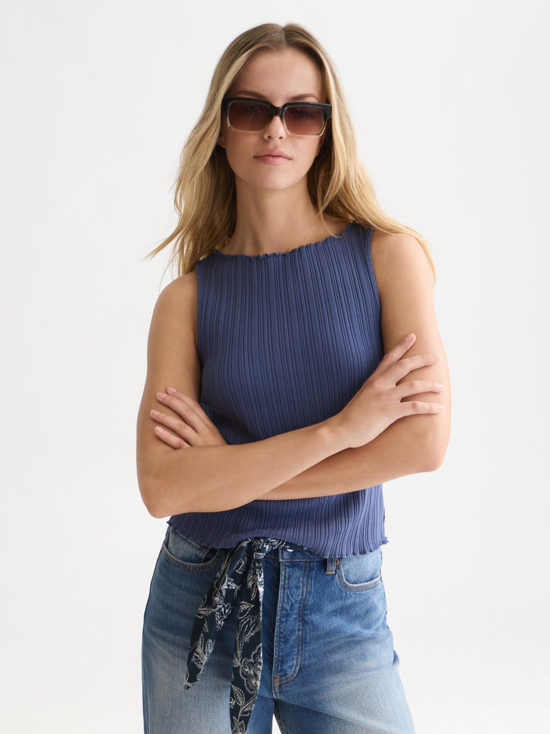 Structured Rib Tank - Scotch & Soda South Africa