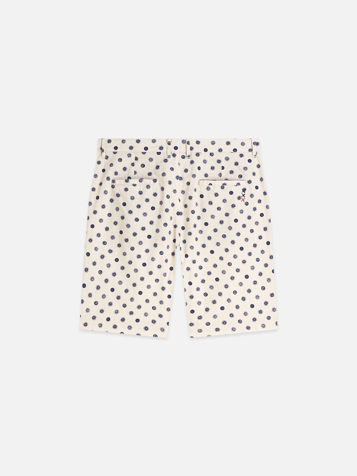 Stuart Printed Stretch Cotton Chino Shorts - Scotch & Soda South Africa