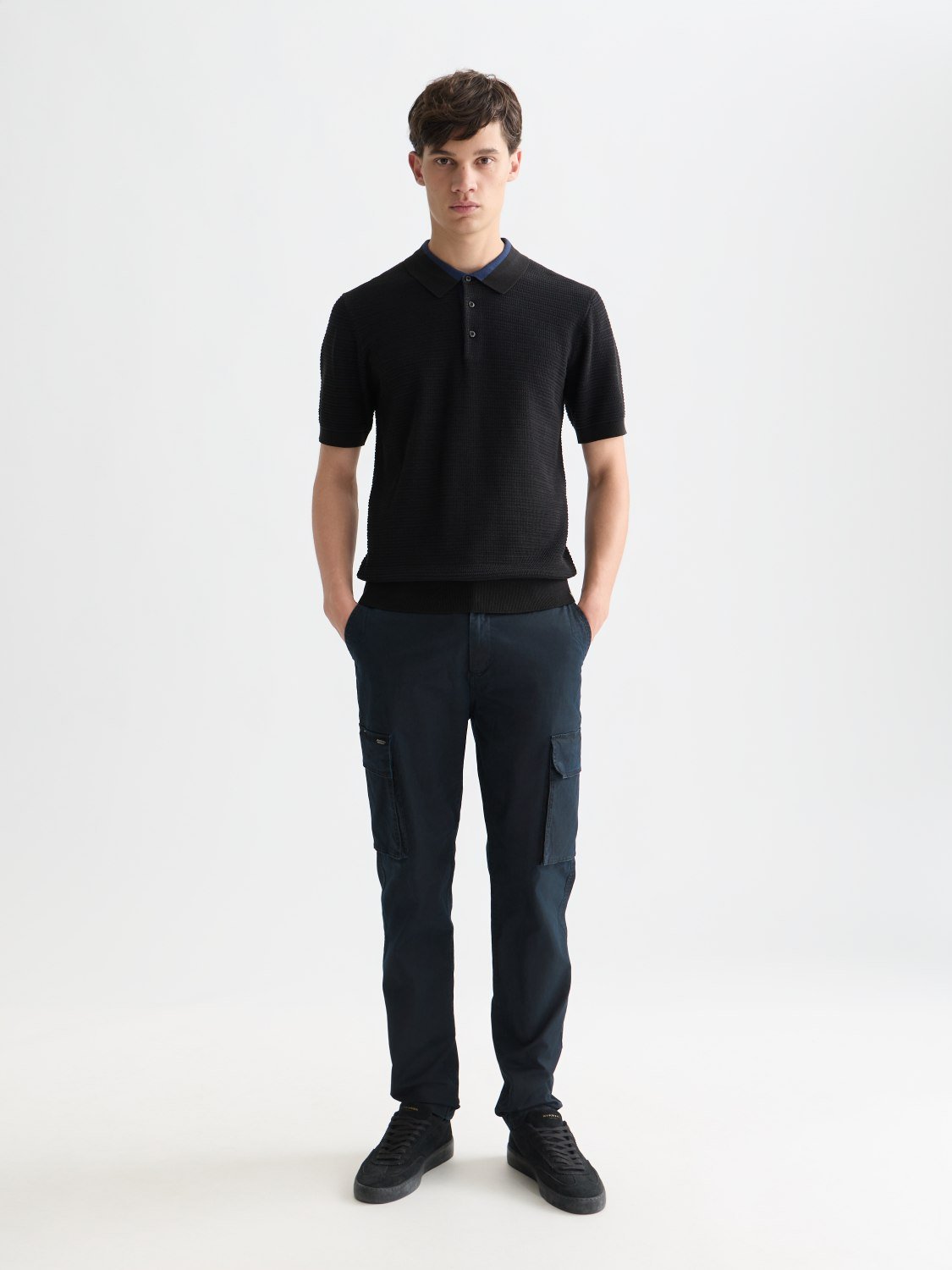 Stuart Washed Cottonblend Regular Slimfit Cargo - Scotch & Soda South Africa
