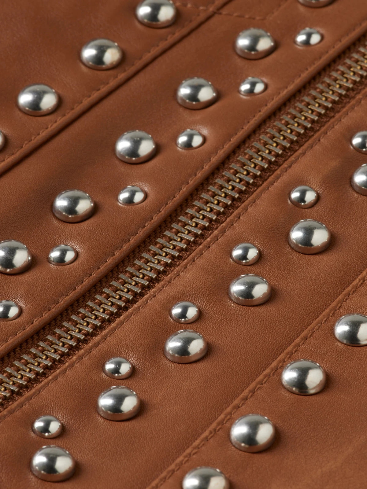 Studded Leather Trucker - Scotch & Soda South Africa