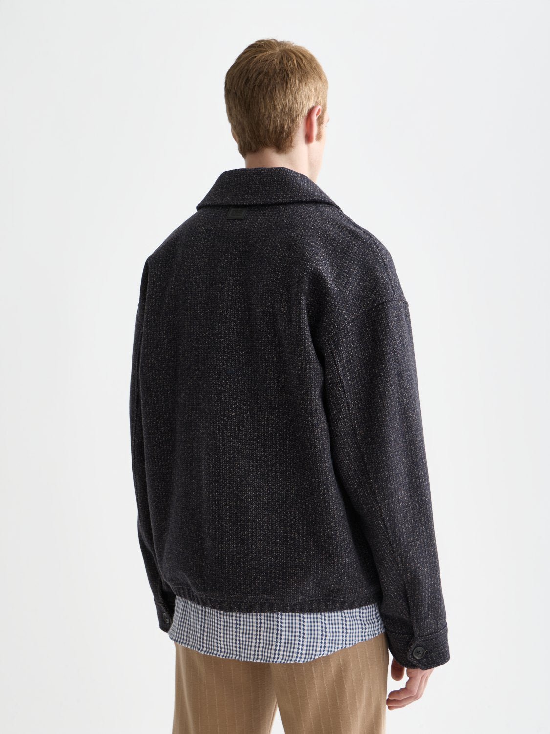 Textured Wool Jacket - Scotch & Soda South Africa