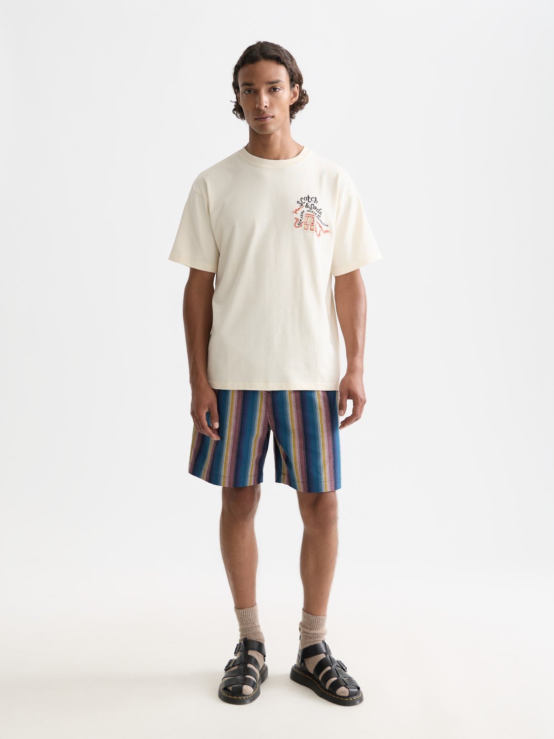 The 40Th Anniversary Relaxed-Fit Embroidery T-Shirt - Scotch & Soda South Africa