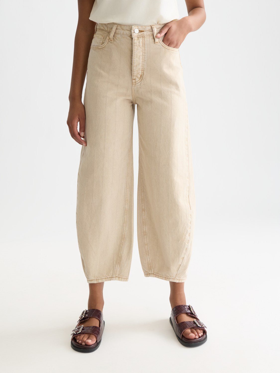 The Loop High Rise Barrel Leg - Scotch & Soda South Africa