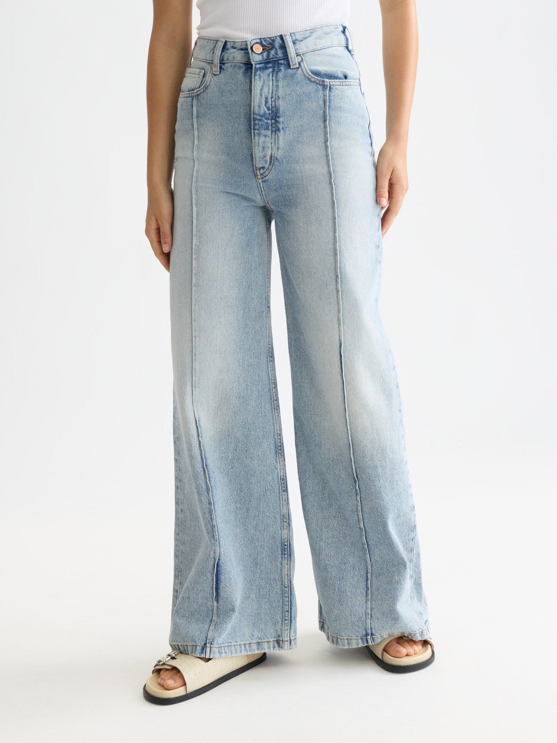 The Wave Wide Leg Jeans - Scotch & Soda South Africa