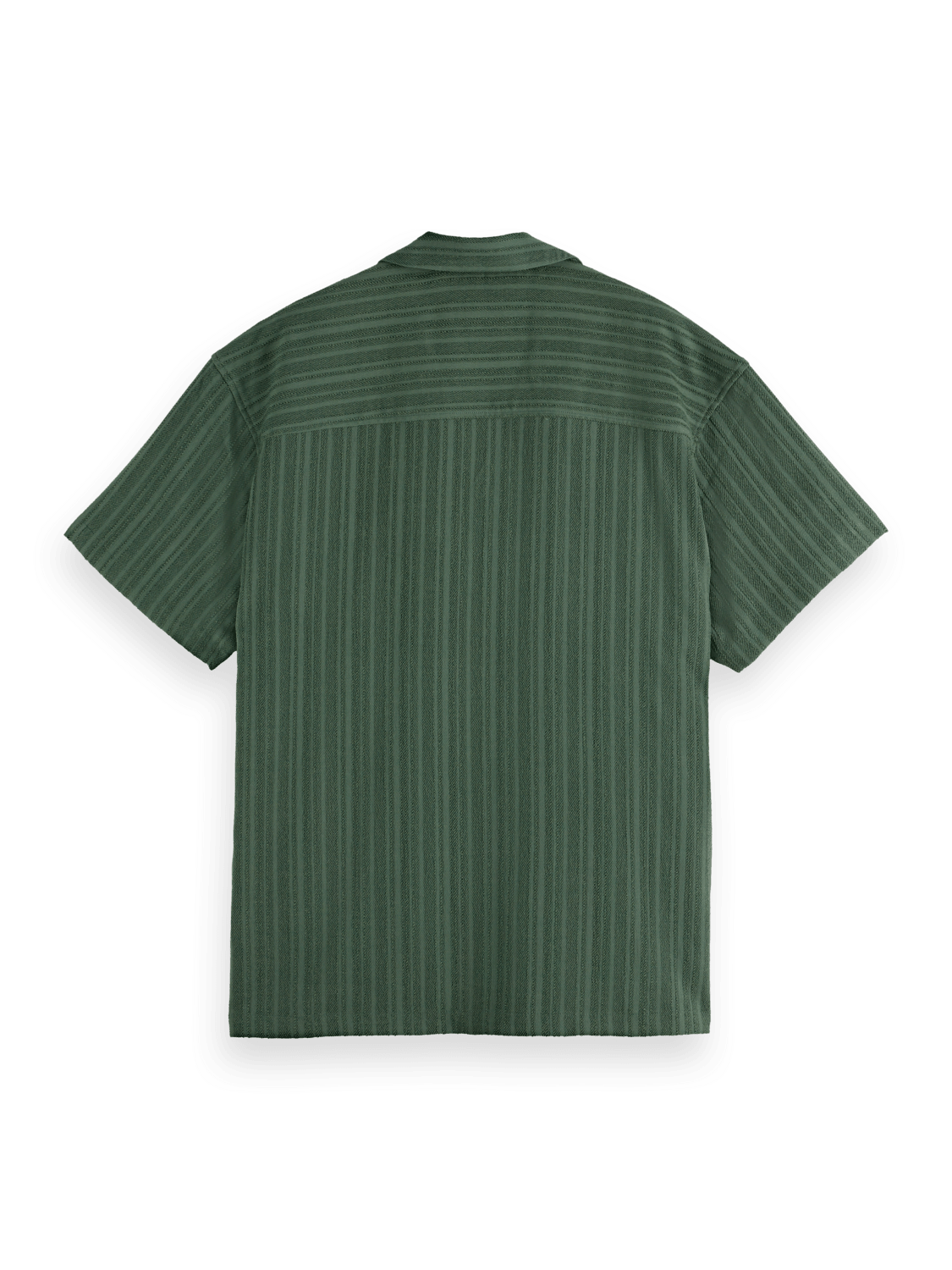 Tonal-Striped Short-Sleeved Shirt - Scotch & Soda South Africa