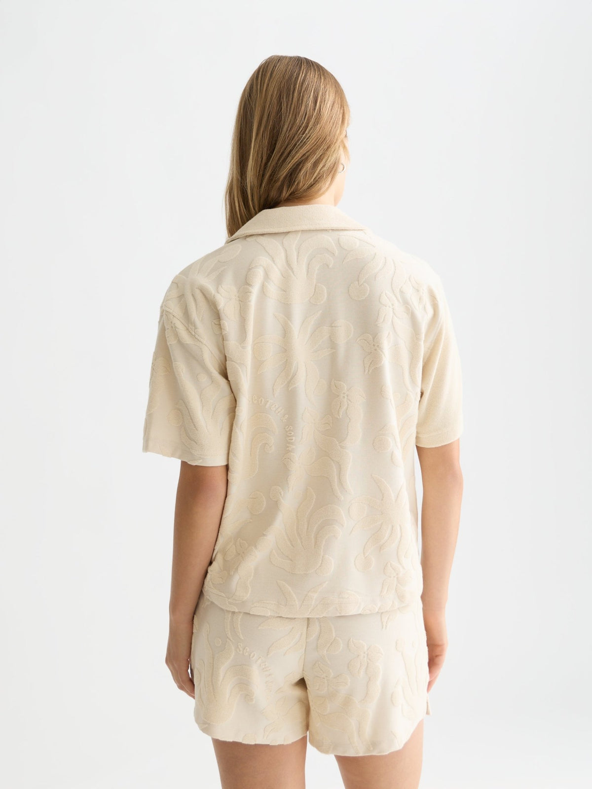 Towelling Shortsleeved Shirt - Scotch & Soda South Africa