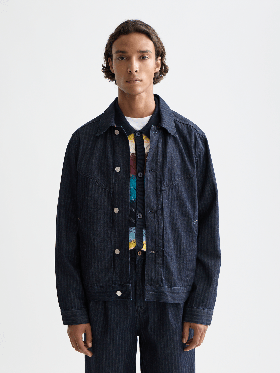 Trucker Jacket With Western Details - Scotch & Soda South Africa