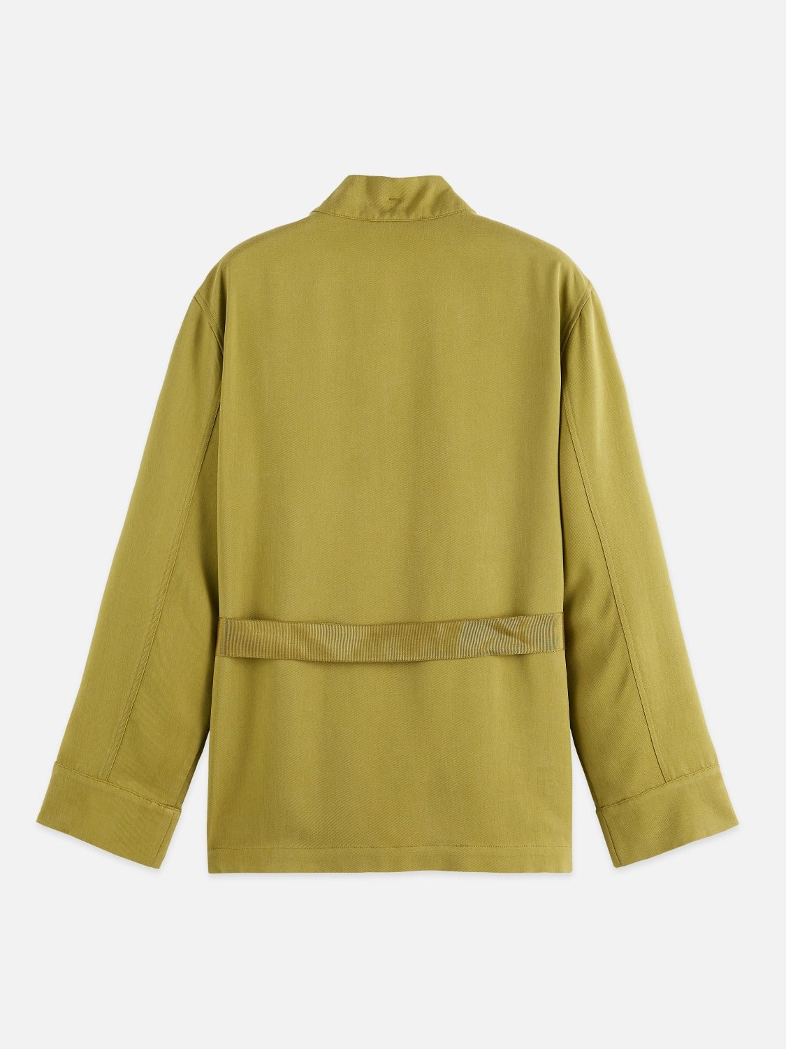 Viscose Twill Belted Blazer - Scotch & Soda South Africa