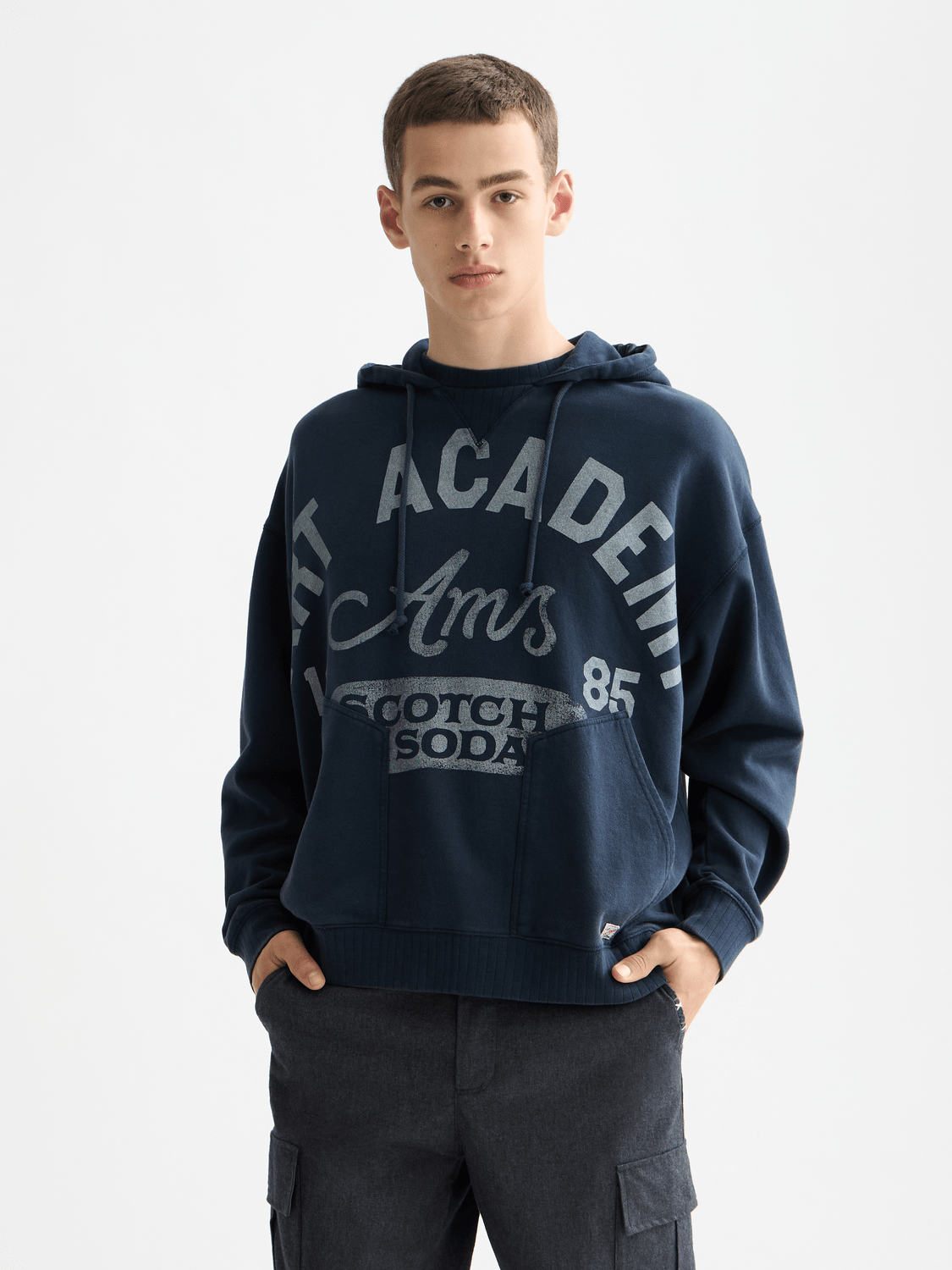Wash Artwork Hoodie - Scotch & Soda South Africa