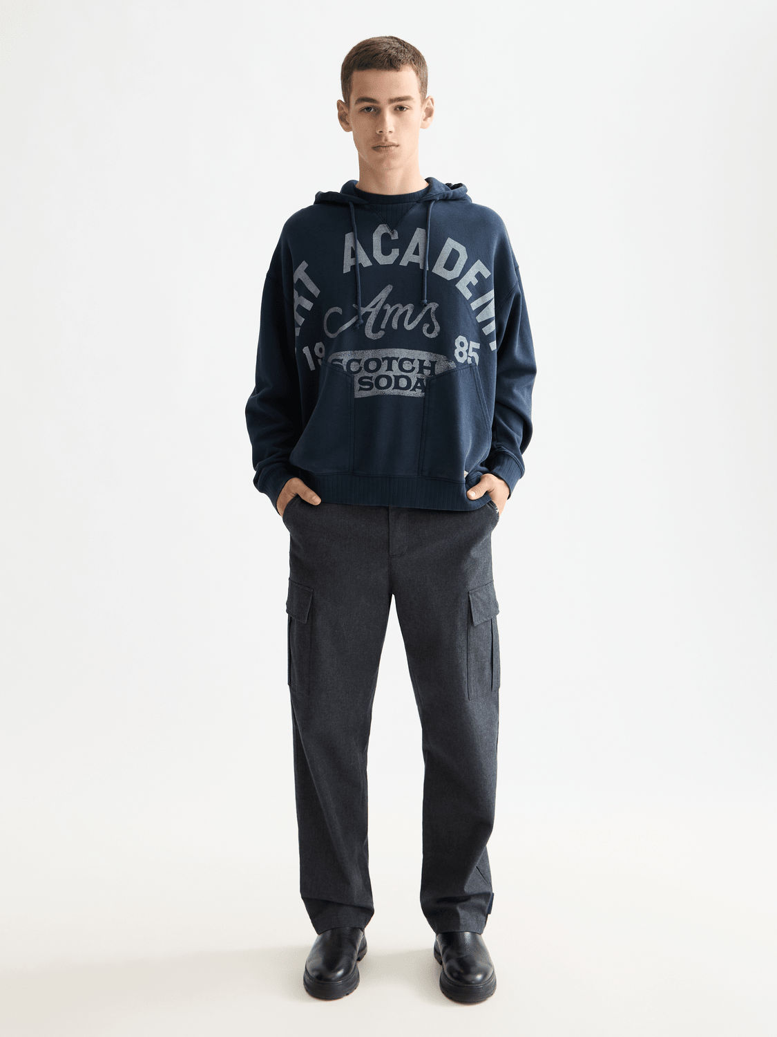 Wash Artwork Hoodie - Scotch & Soda South Africa
