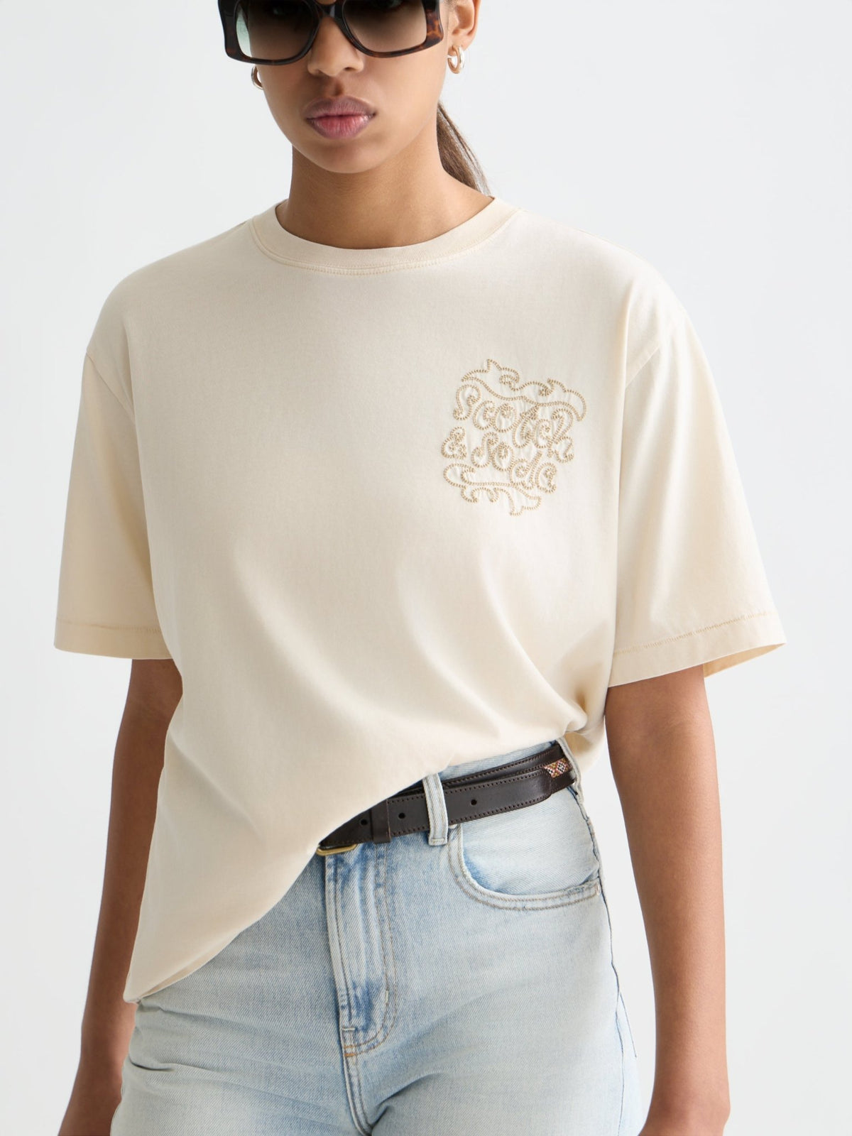 Washed Artwork Loose-Fit T-Shirt - Scotch & Soda South Africa