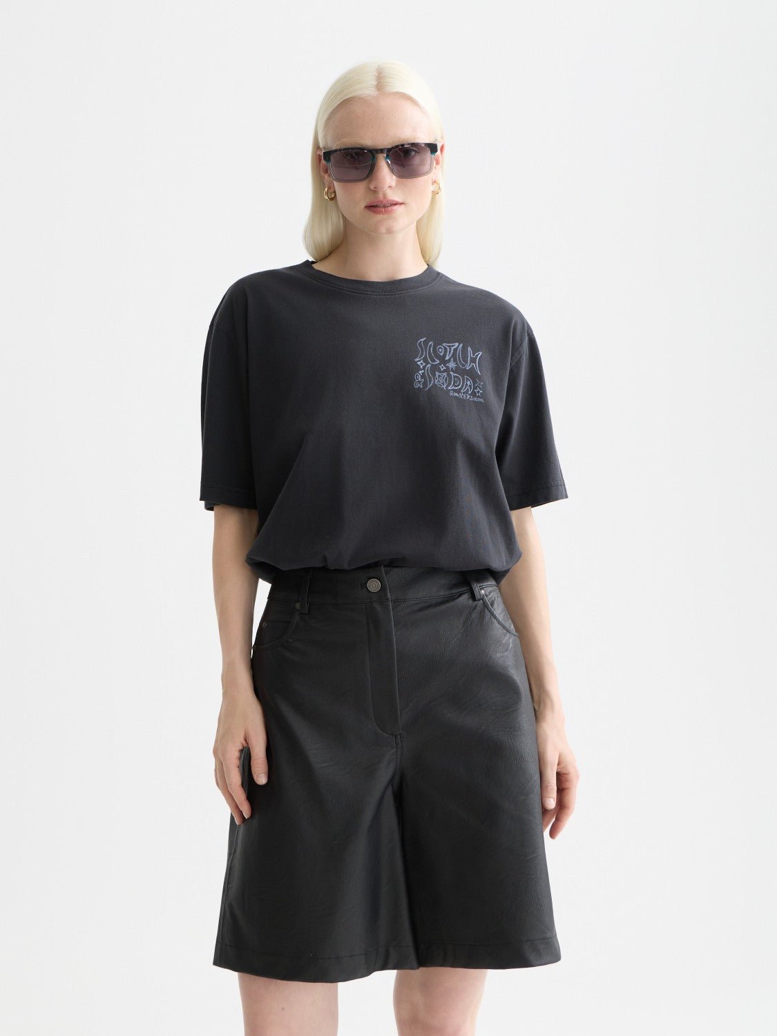 Washed Artwork Loose T-Shirt - Scotch & Soda South Africa